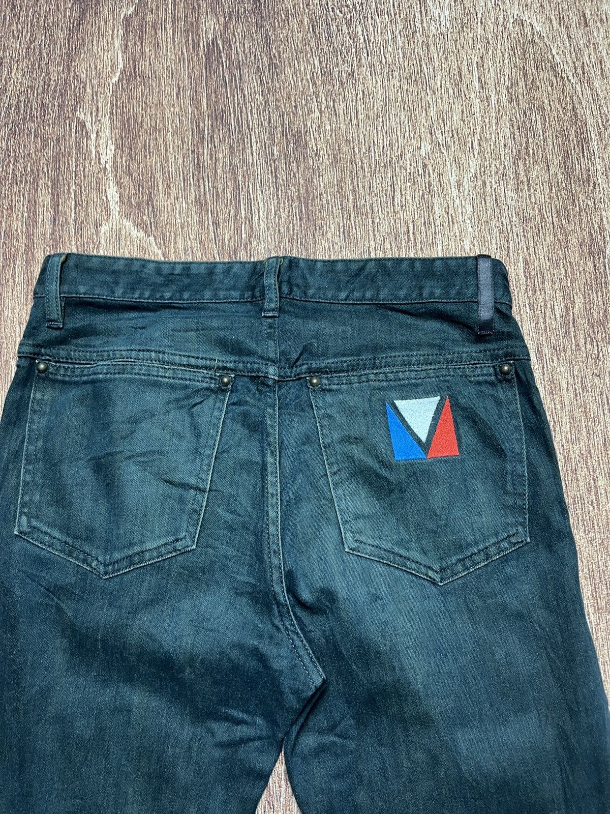 Louis Vuitton Vintage Louis Vuitton faded denim jeans Size US 29 - 2 Thumbnail