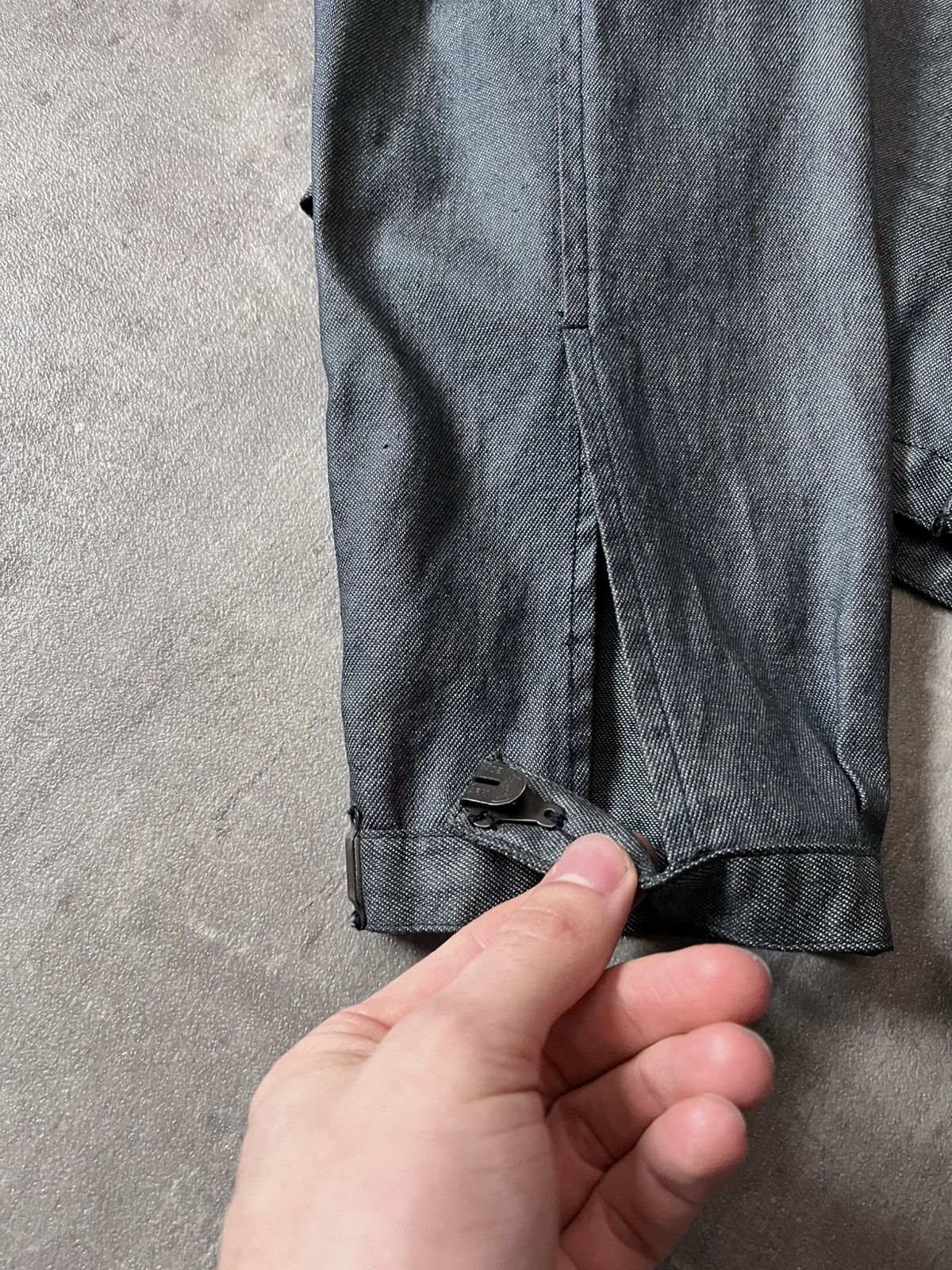 Carol Christian Poell Carol Christian Poell denim polyurethane waxed jacket 90s Size US M / EU 48-50 / 2 - 4 Thumbnail