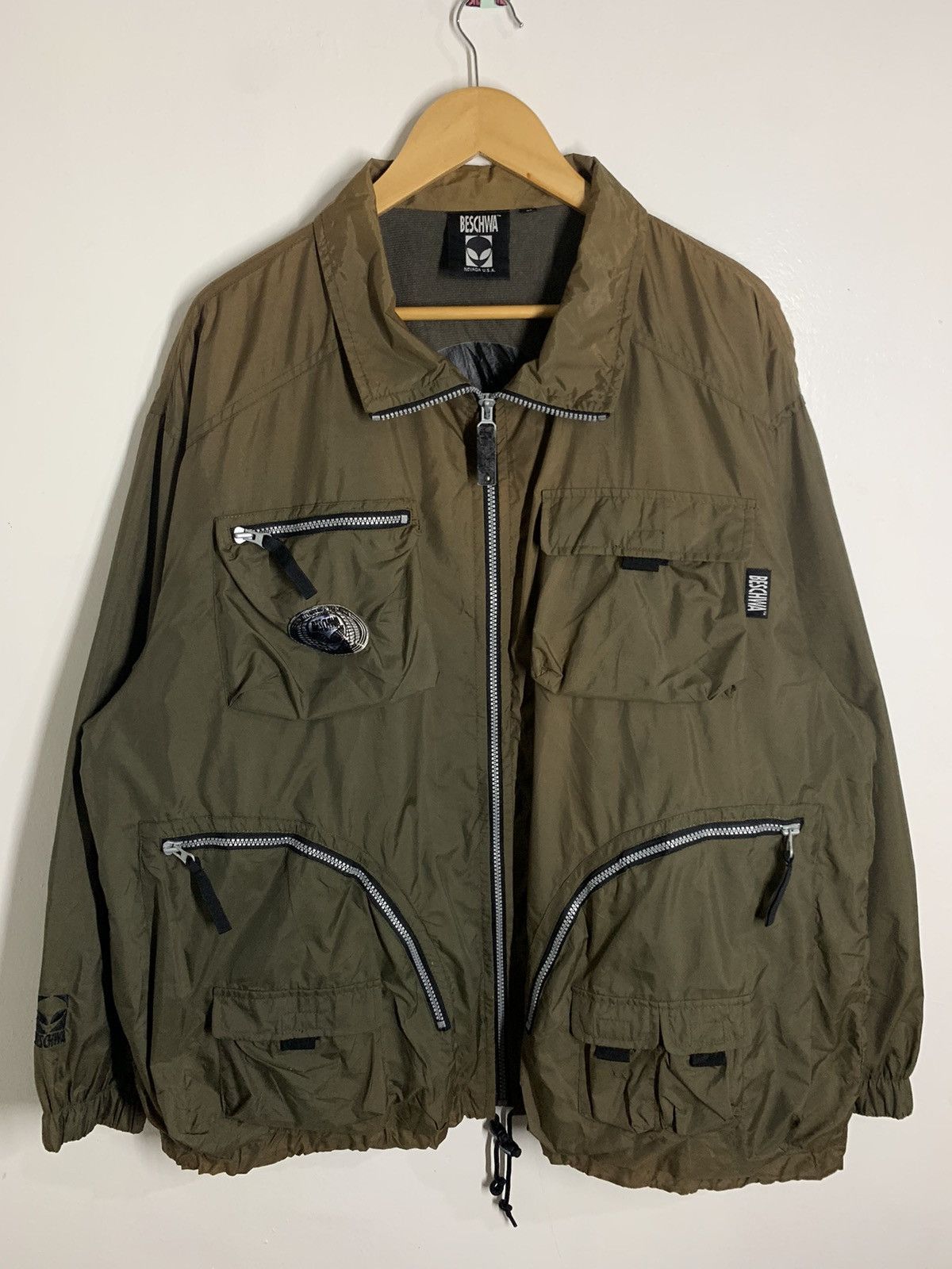 Alien Workshop × Vintage Vintage BESCHWA light zipper skateboarding style Size US L / EU 52-54 / 3 - 2 Thumbnail