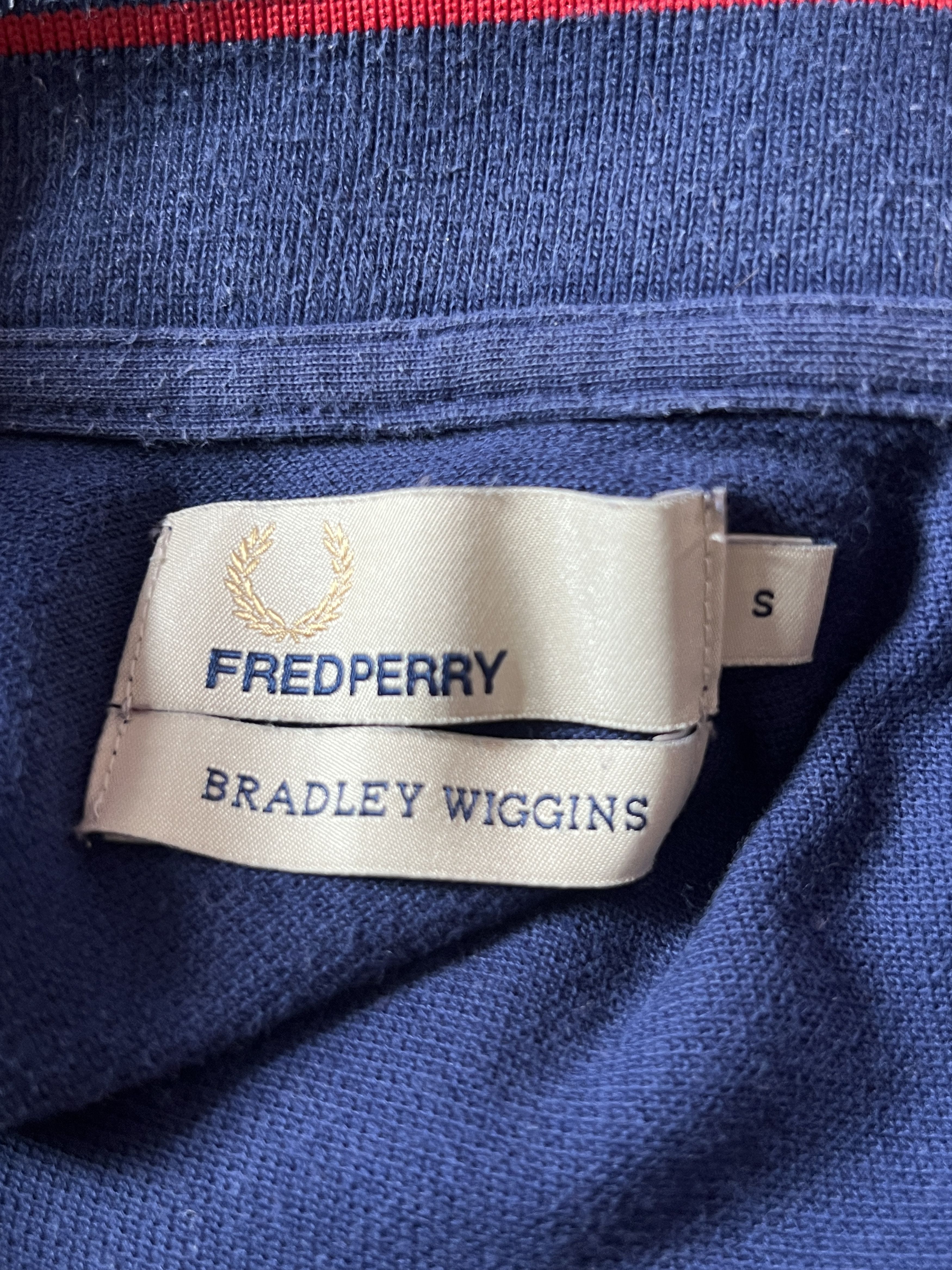 Designer × Fred Perry Fred Perry Bradley Wiggins Cycling Zip Polo Shirt - S Size US S / EU 44-46 / 1 - 6 Thumbnail