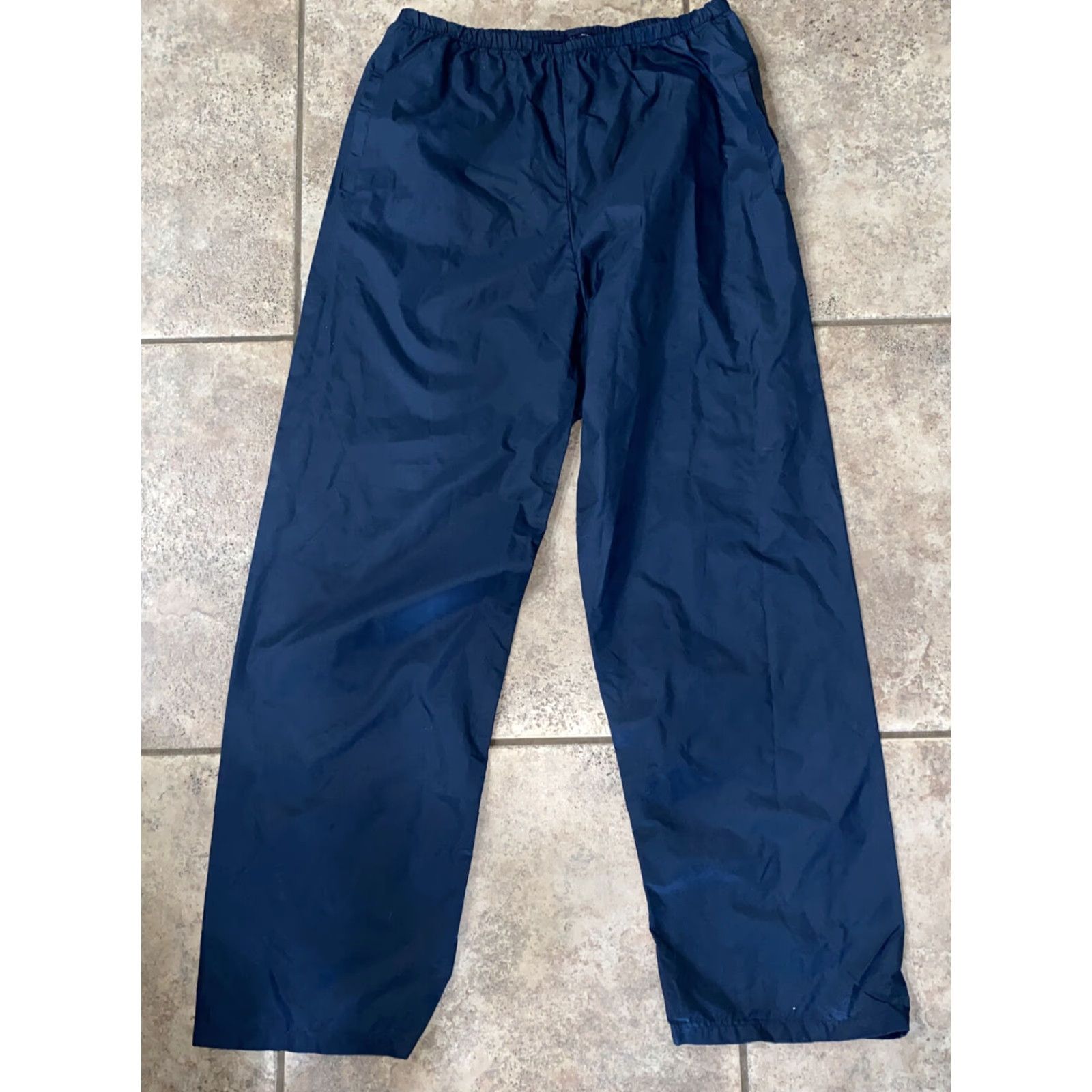 Vintage VINTAGE Duckster Men's Track Suit Nylon Blue Size Large Activewear Pebble Beach 90s Size 42R - 3 Thumbnail