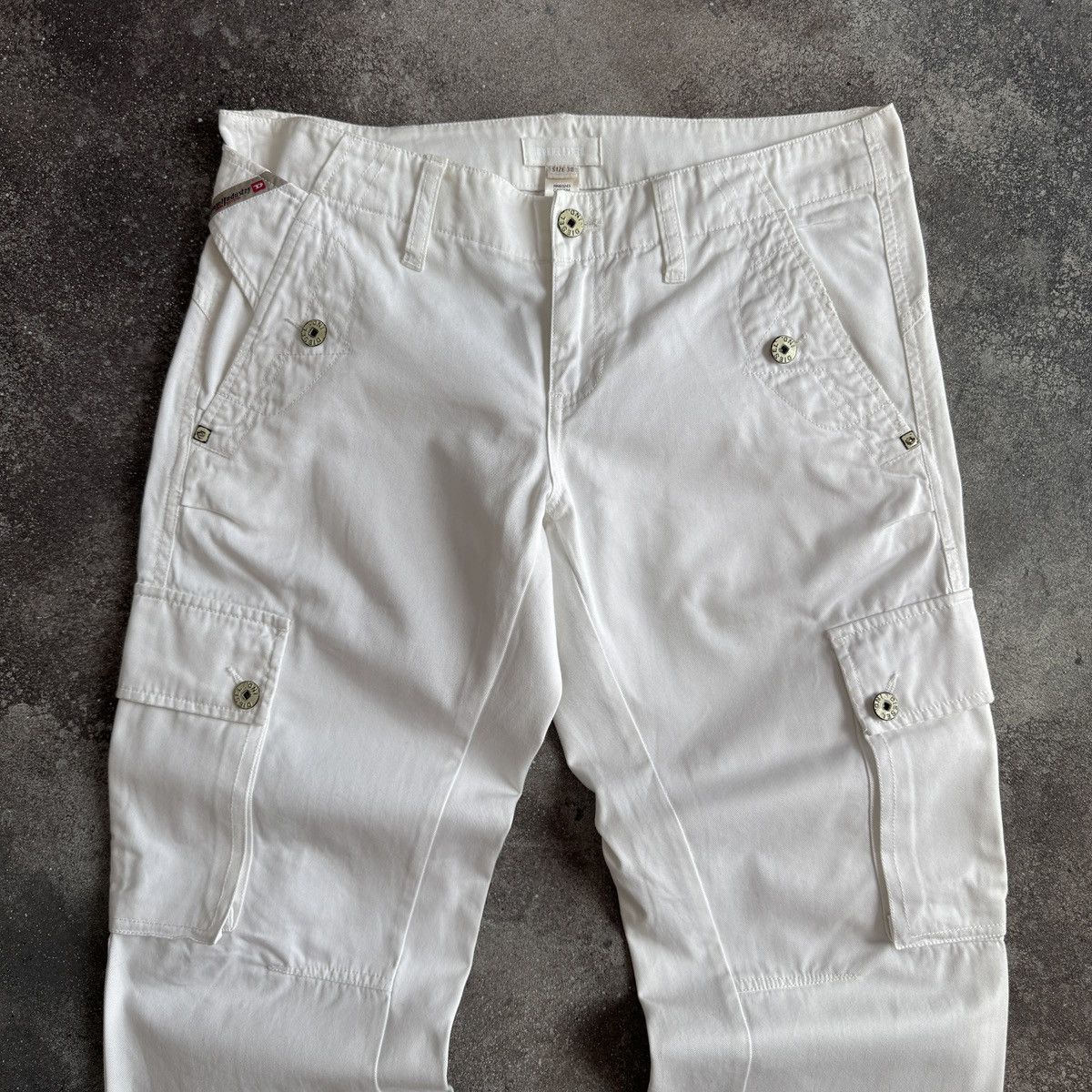 Diesel Diesel 2000’s Vintage Avant Garde Utility Cargo Pants Size US 30 / EU 46 - 5 Thumbnail