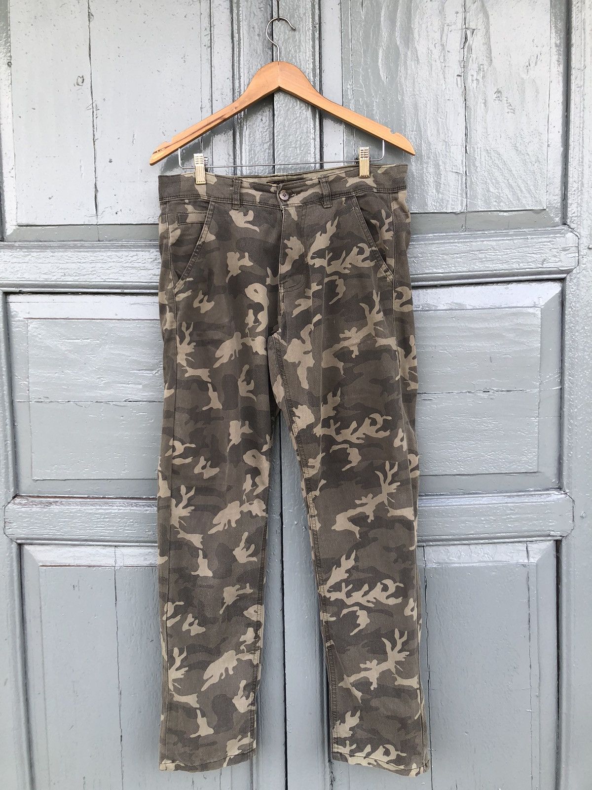 Esprit Esprit Camo Cotton Pants Size US 33 - 1 Thumbnail