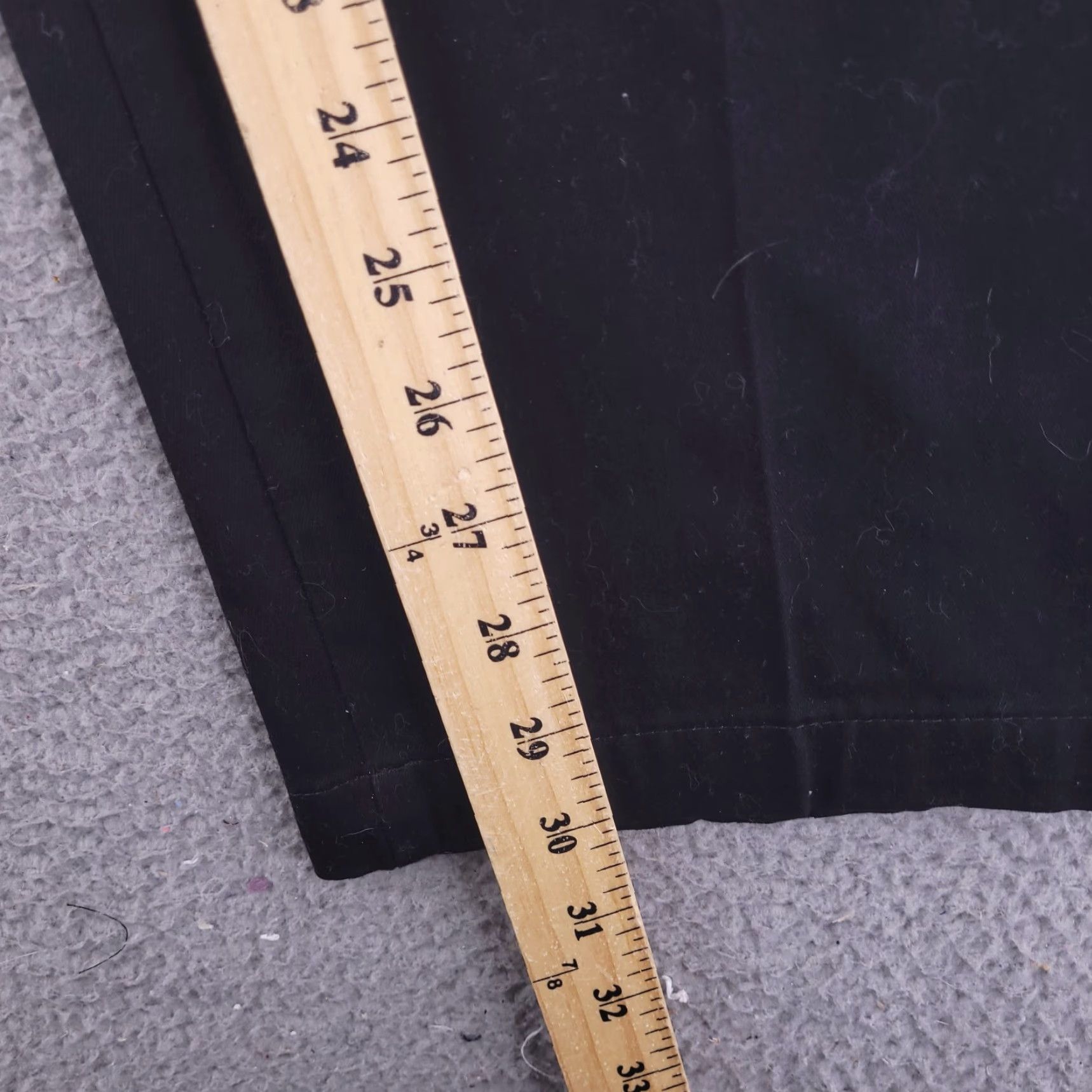 Dockers DOCKERS Pants Mens 36x30 Straight Cotton Black Casual Dress Pants Size US 36 / EU 52 - 7 Thumbnail