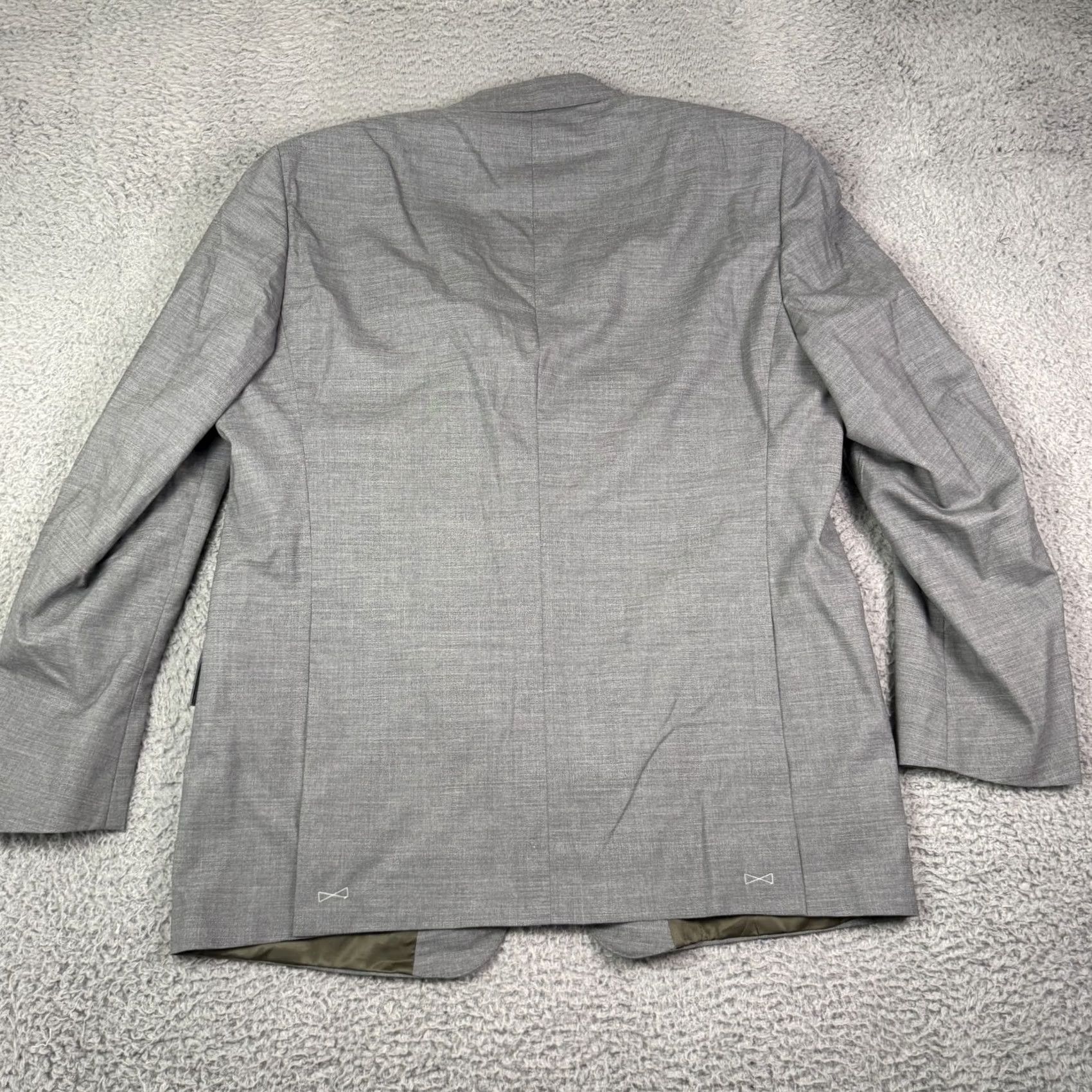 Todd Snyder Todd Snyder Trop Wool Suit Jacket Mens 44R Charcoal Gray Sutton Fit Italy NEW Size 44R - 6 Thumbnail
