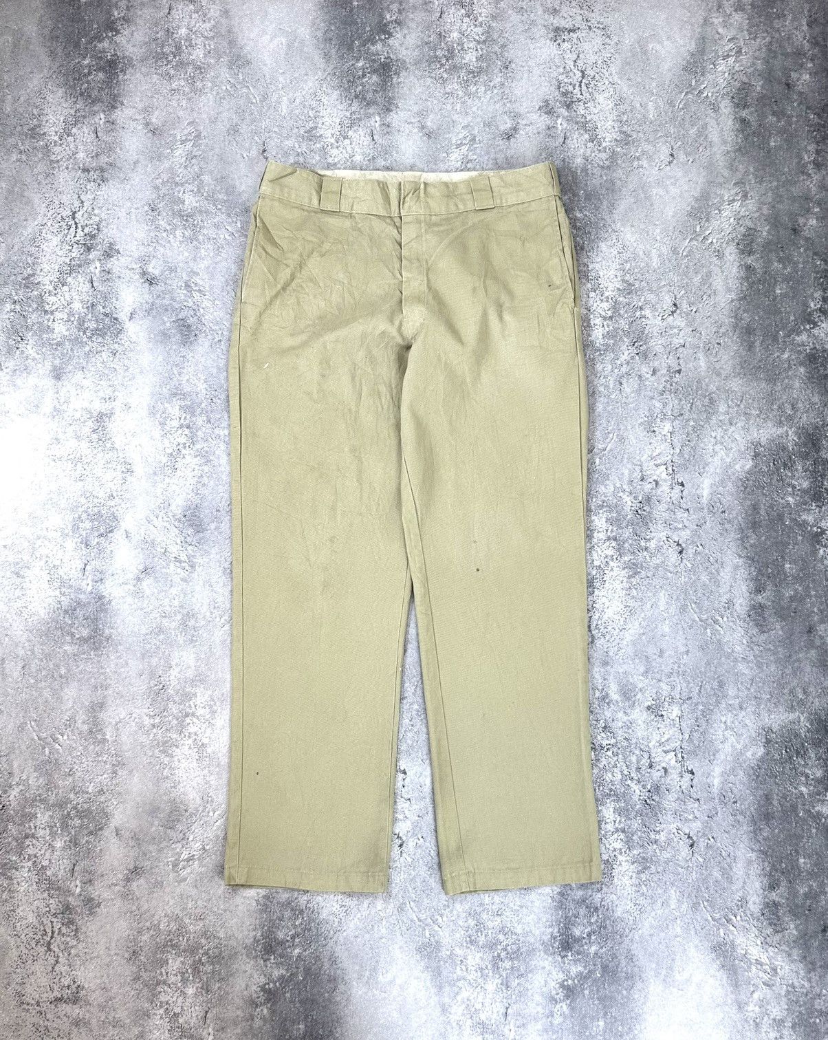 Dickies Vintage Dickies 874 Faded Beige Y2K Work Opium Skater Pants Size US 36 / EU 52 - 2 Thumbnail