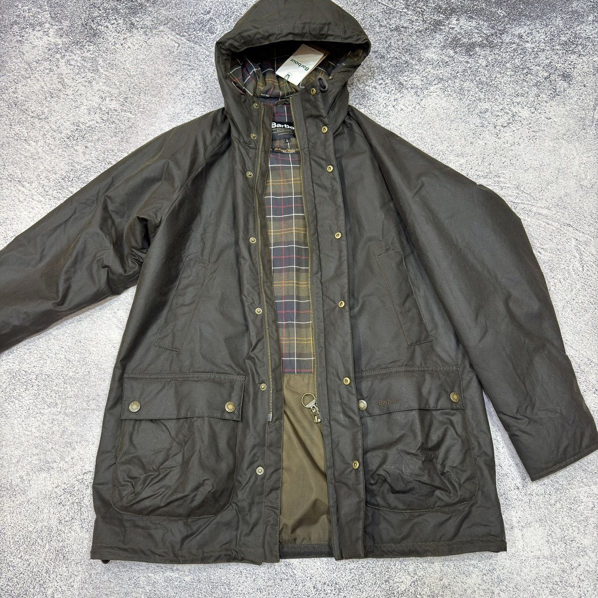 Barbour Barbour Bedale Wax Parka Jacket L size Size US L / EU 52-54 / 3 - 9 Thumbnail