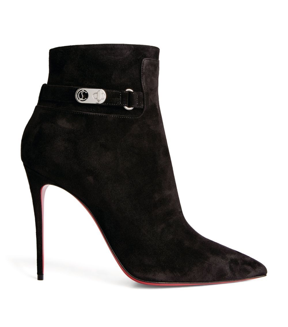 Christian Louboutin o1s1wg110924 Lock So Kate Boot in Black Size US 5 / IT 35 - 2 Thumbnail