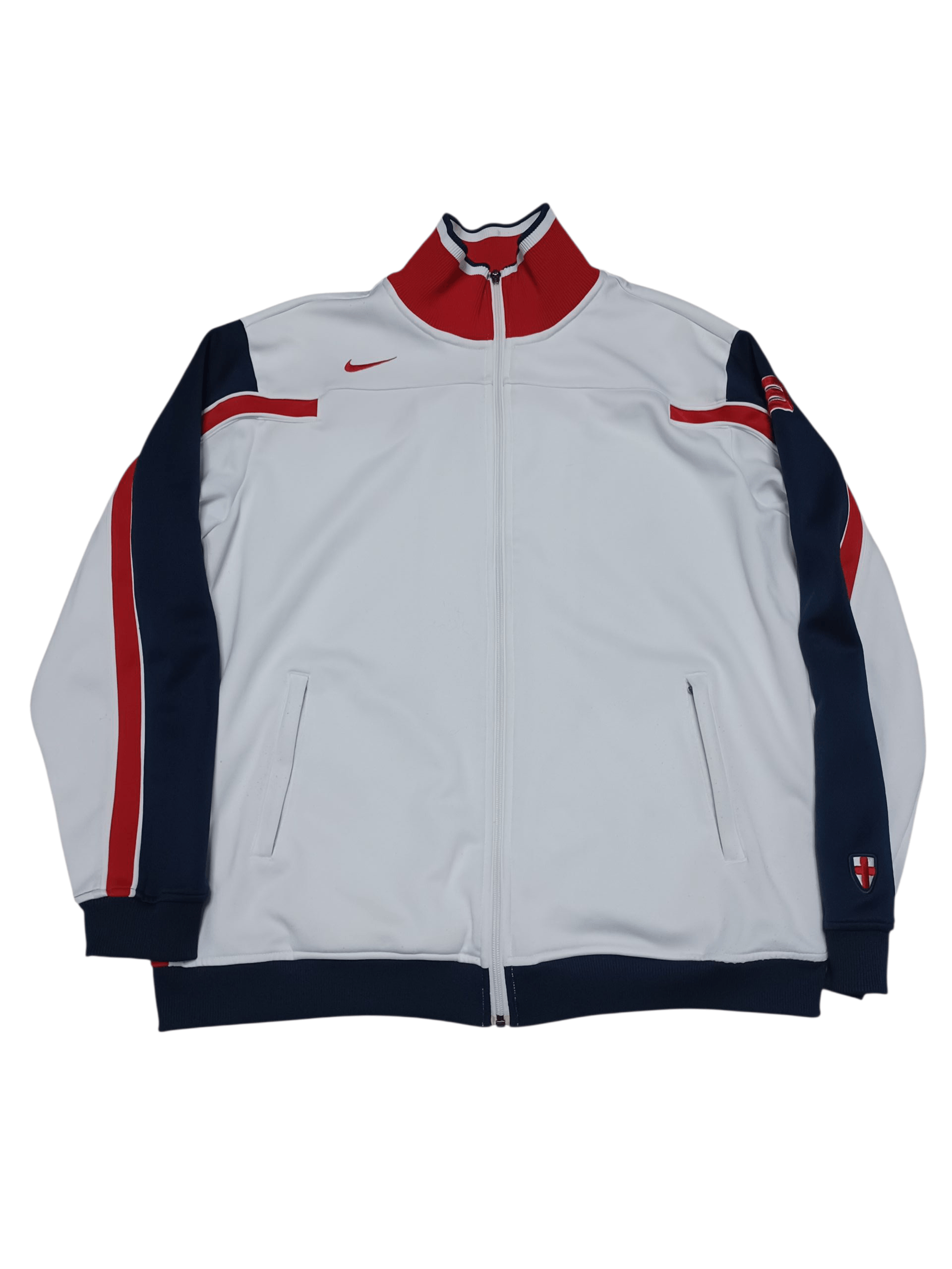 Nike NIKE ENGLAND VINTAGE RUGBY TRACK JACKET Size US XL / EU 56 / 4 - 1 Thumbnail