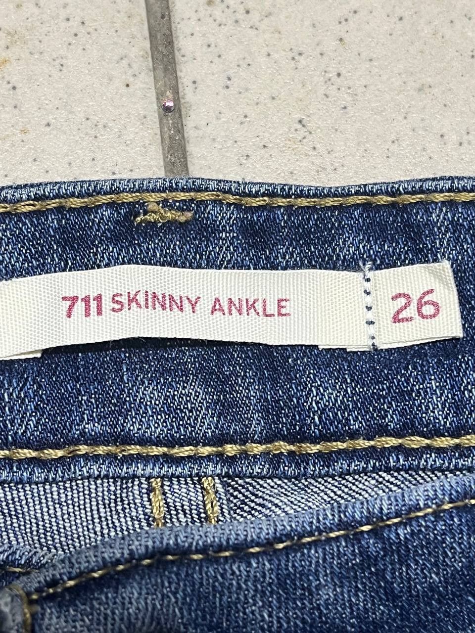 Levi's LEVI’S SKINNY ANKLE JEANS VINTAGE Size US 32 / EU 48 - 7 Thumbnail