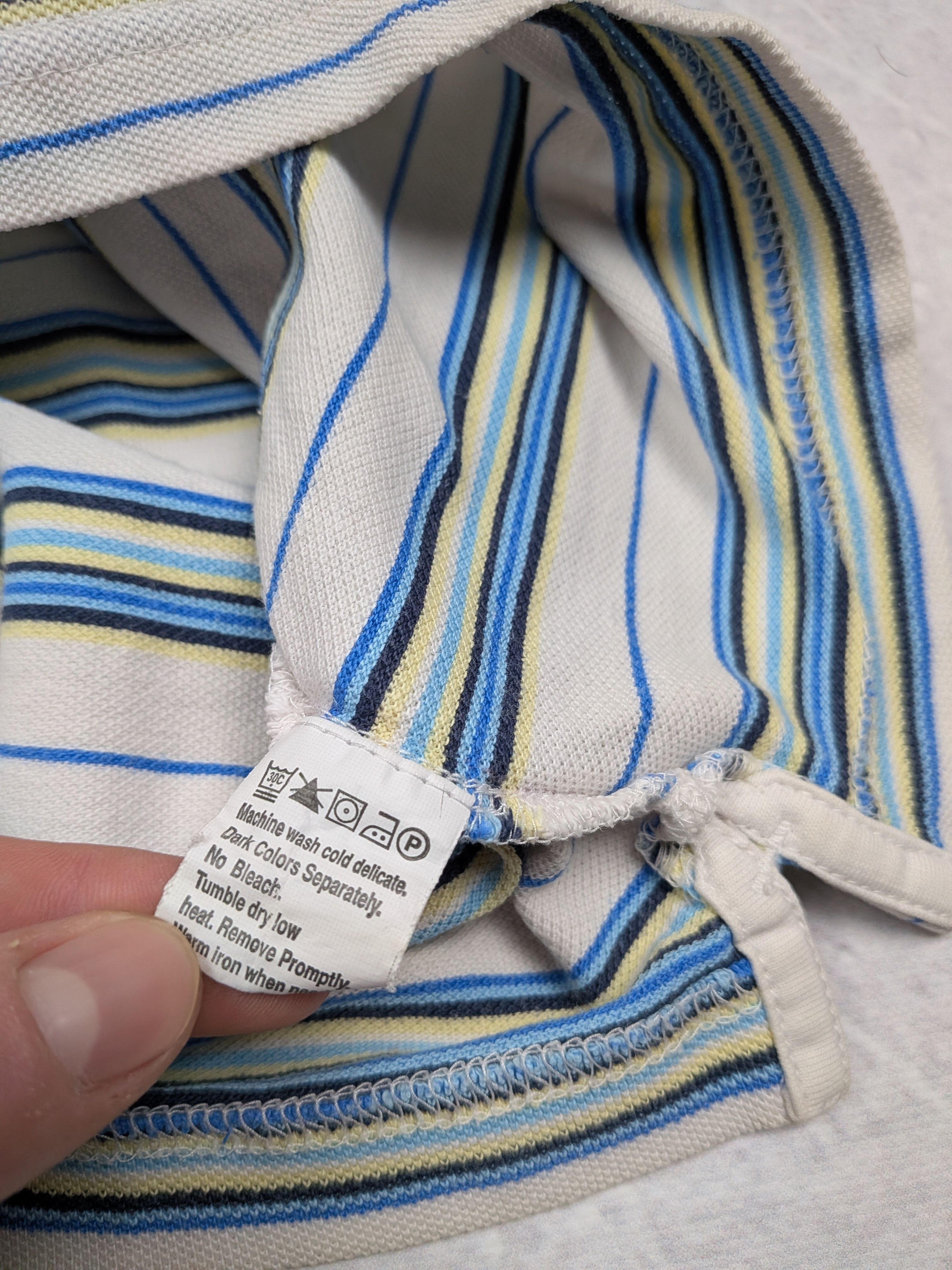 Chaps Ralph Lauren Chaps Vintage Striped Polo Shirt Size L Size US L / EU 52-54 / 3 - 10 Thumbnail