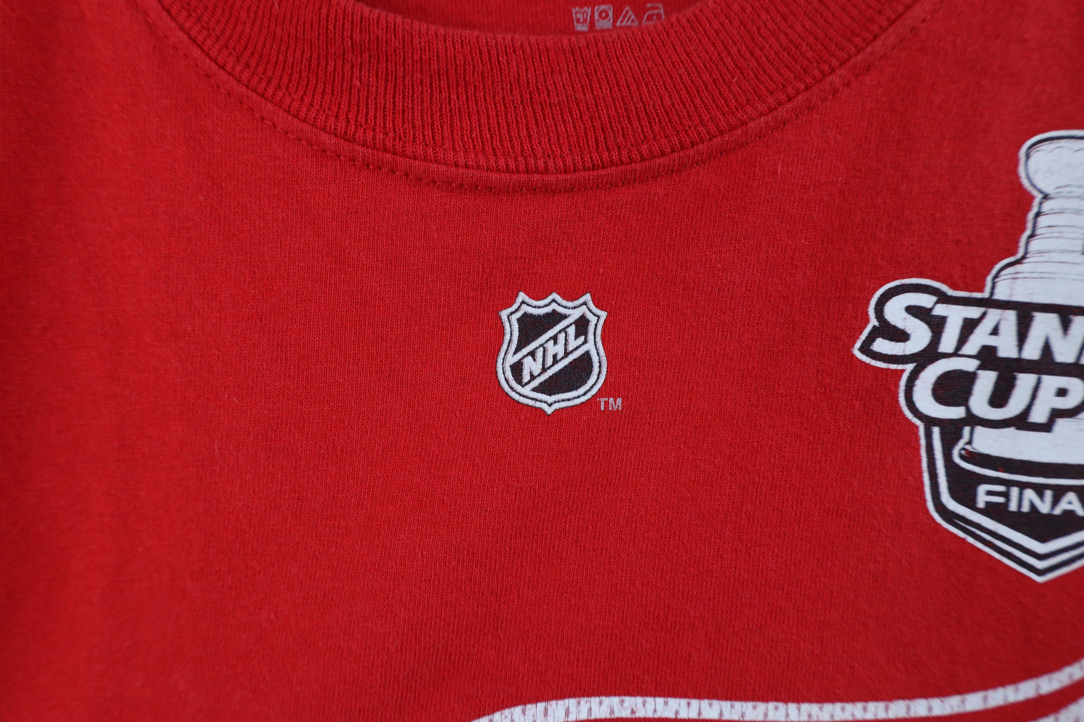Reebok Vintage Reebok Cup Champs Detroit Red Wings Hockey T-Shirt Size US M / EU 48-50 / 2 - 5 Thumbnail