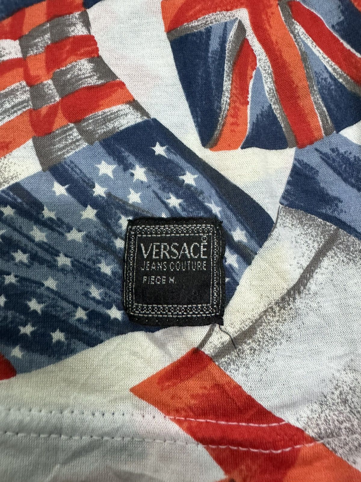Versace Jeans Couture 90’s Versace Jeans Couture Flag Full Print london royalty Size US L / EU 52-54 / 3 - 4 Thumbnail