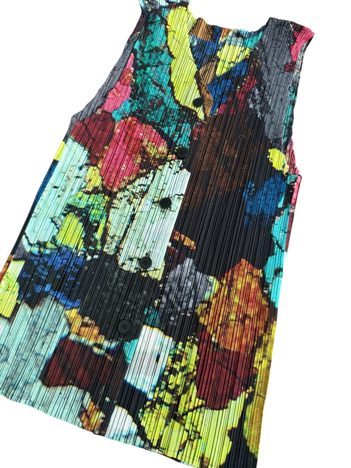 Pleats Please Issey Miyake RARE Pleats Please Issey Miyake printed top Size ONE SIZE - 3 Thumbnail