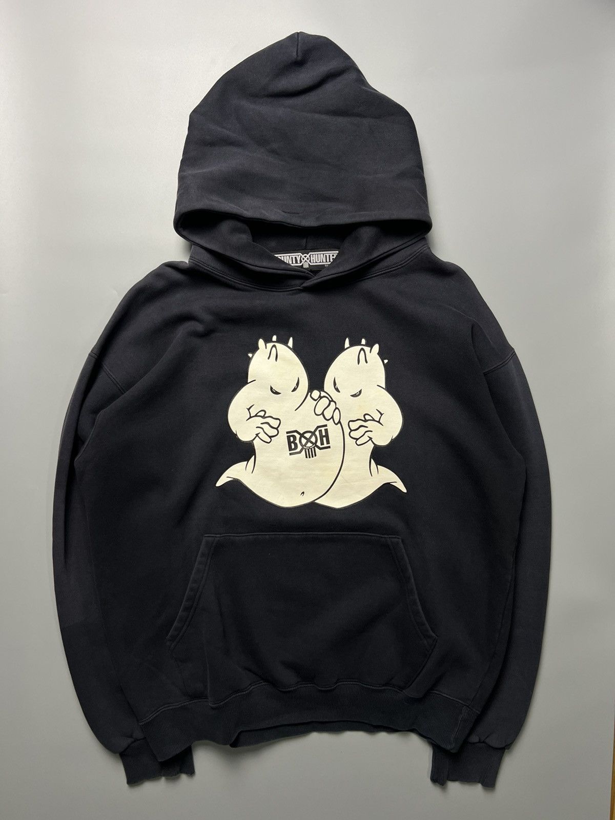 Bounty Hunter × Vintage Vintage 2000s BountyHunter 'Devil Ghost' Pullover Size US L / EU 52-54 / 3 - 1 Thumbnail