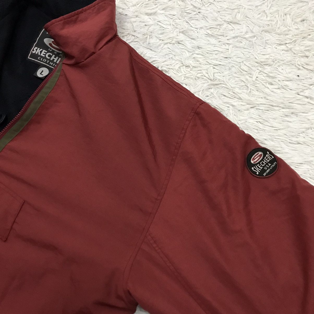 SKECHERS Vintage 90s Skechers USA sport Fleece Lined Anorak Jacket Size US XXL / EU 58 / 5 - 10 Thumbnail