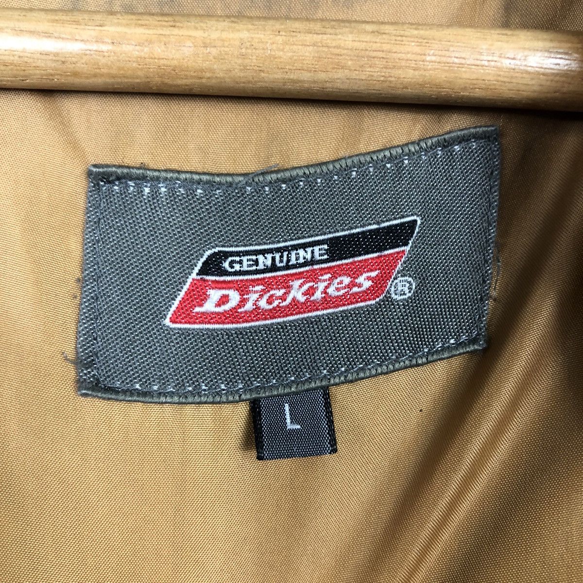 Japanese Brand × Vintage 📌Vintage Vest Puffer Jacket Sleeveless Dickies Biker Style Size US L / EU 52-54 / 3 - 20 Thumbnail