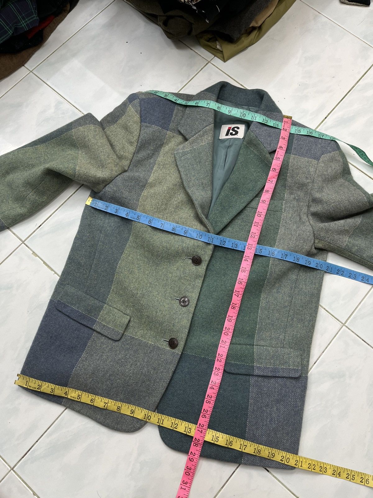 Issey Miyake 🔥🔥🔥ARCHIVE VTG ISSEY MIYAKE (IS) LABEL BLAZER JACKET Size M / US 6-8 / IT 42-44 - 17 Thumbnail
