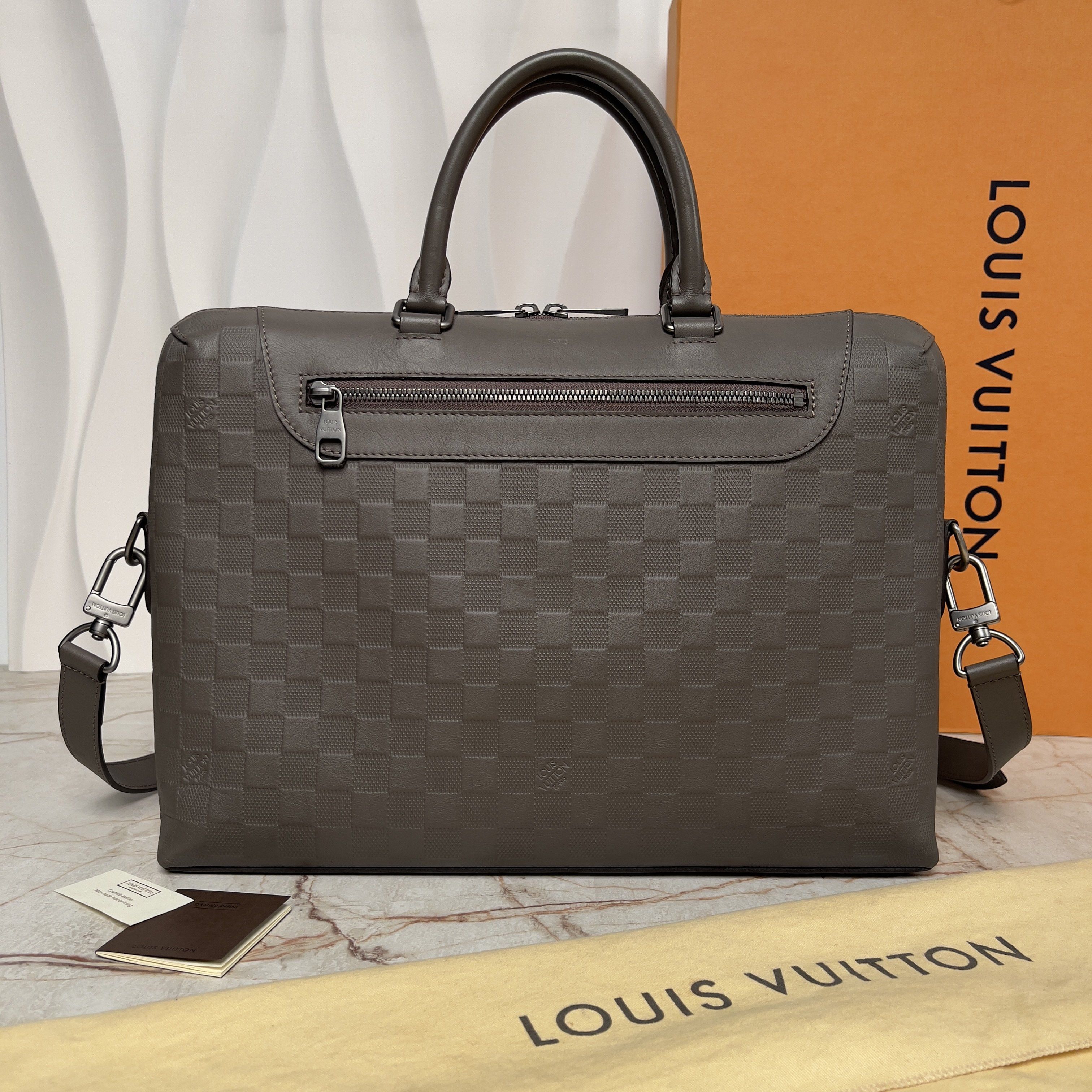 Louis Vuitton Porte-Documents Jour Damier Briefcase Business Bag Laptop Size ONE SIZE - 1 Thumbnail