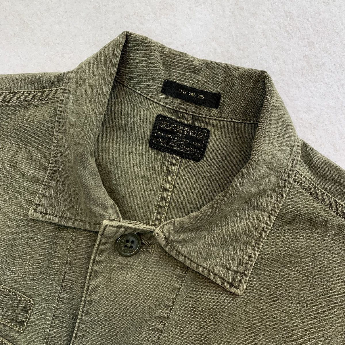 Wtaps WTAPS AW2013 "LIFIST" Military Sateen Shirt Jacket Size US M / EU 48-50 / 2 - 4 Thumbnail