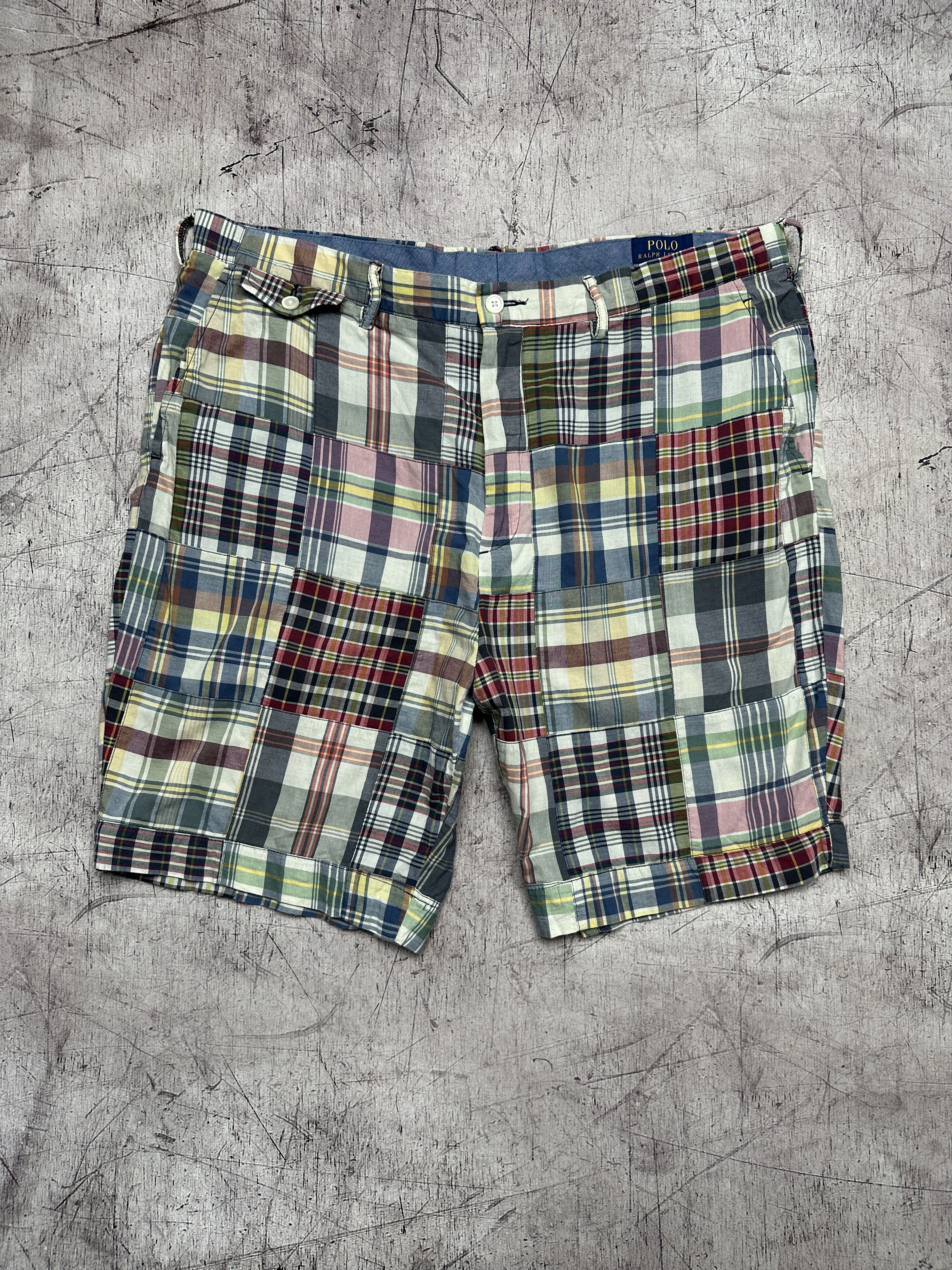 Ralph Lauren Polo Ralph Lauren Vintage Mens Patchwork Cotton Shorts Size US 40 / EU 56 - 1 Thumbnail