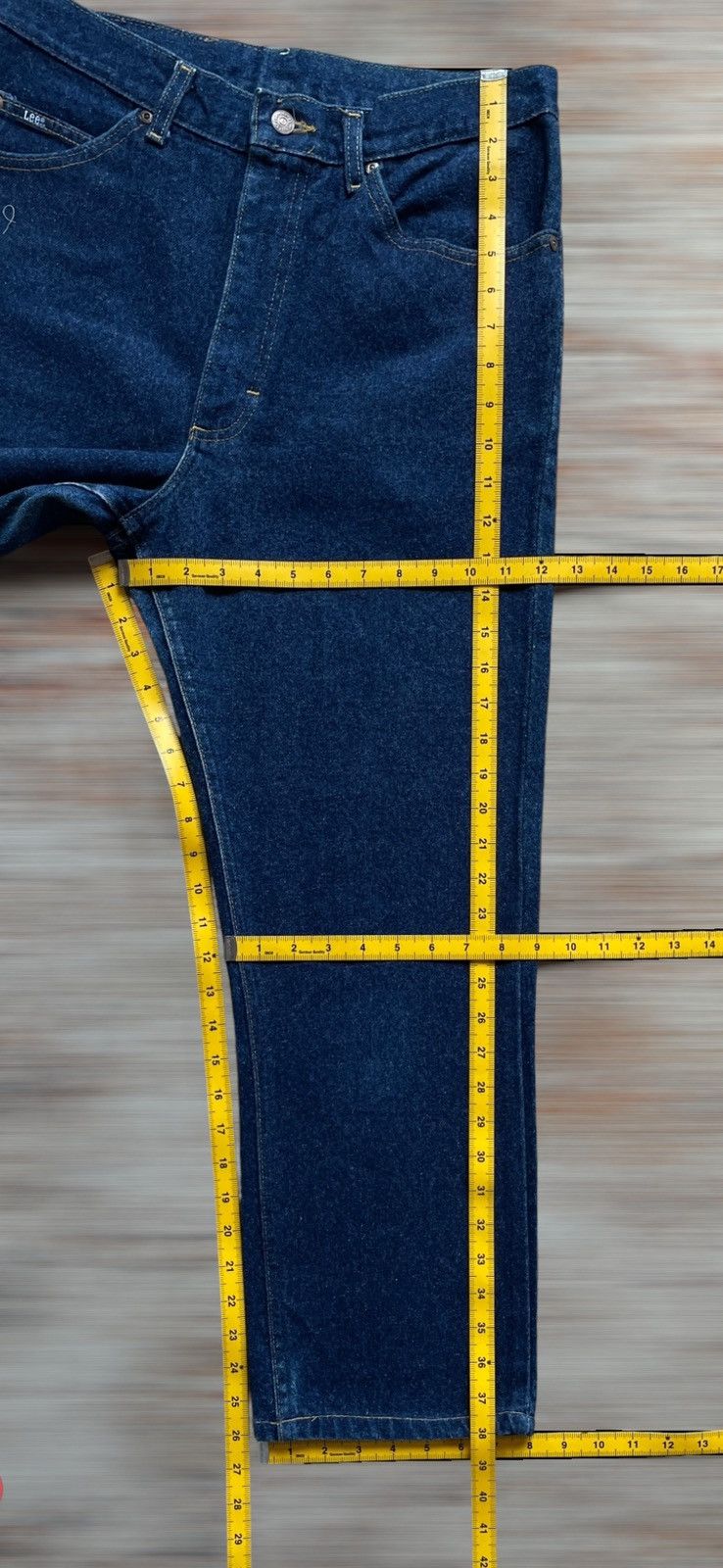 Lee × Vintage Vintage Lee Genuine Jeans (LG19) Size US 31 - 10 Thumbnail