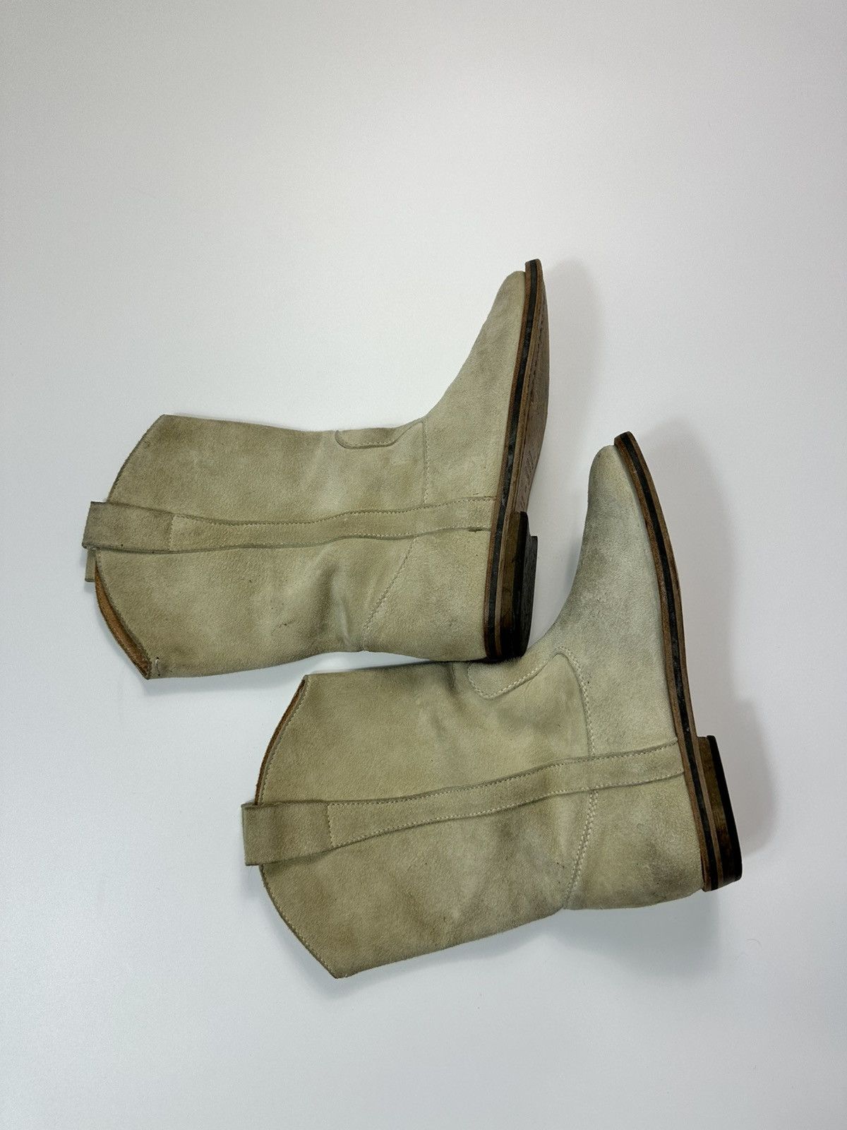 Maison Margiela Maison Margiela Suede Leather Boots 38 EU Size US 7 / IT 37 - 13 Thumbnail