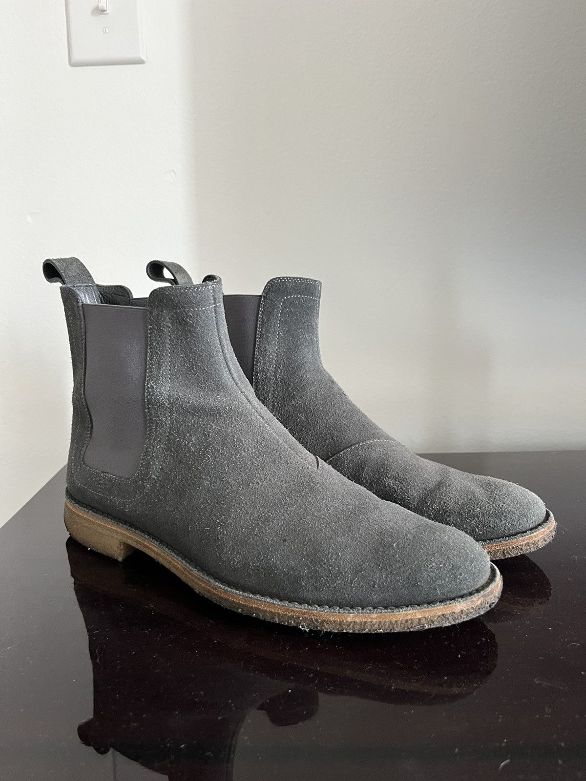 Bottega Veneta Bottega Veneta Buffalo Chelsea Boots AW2013 Size US 10 / EU 43 - 3 Thumbnail