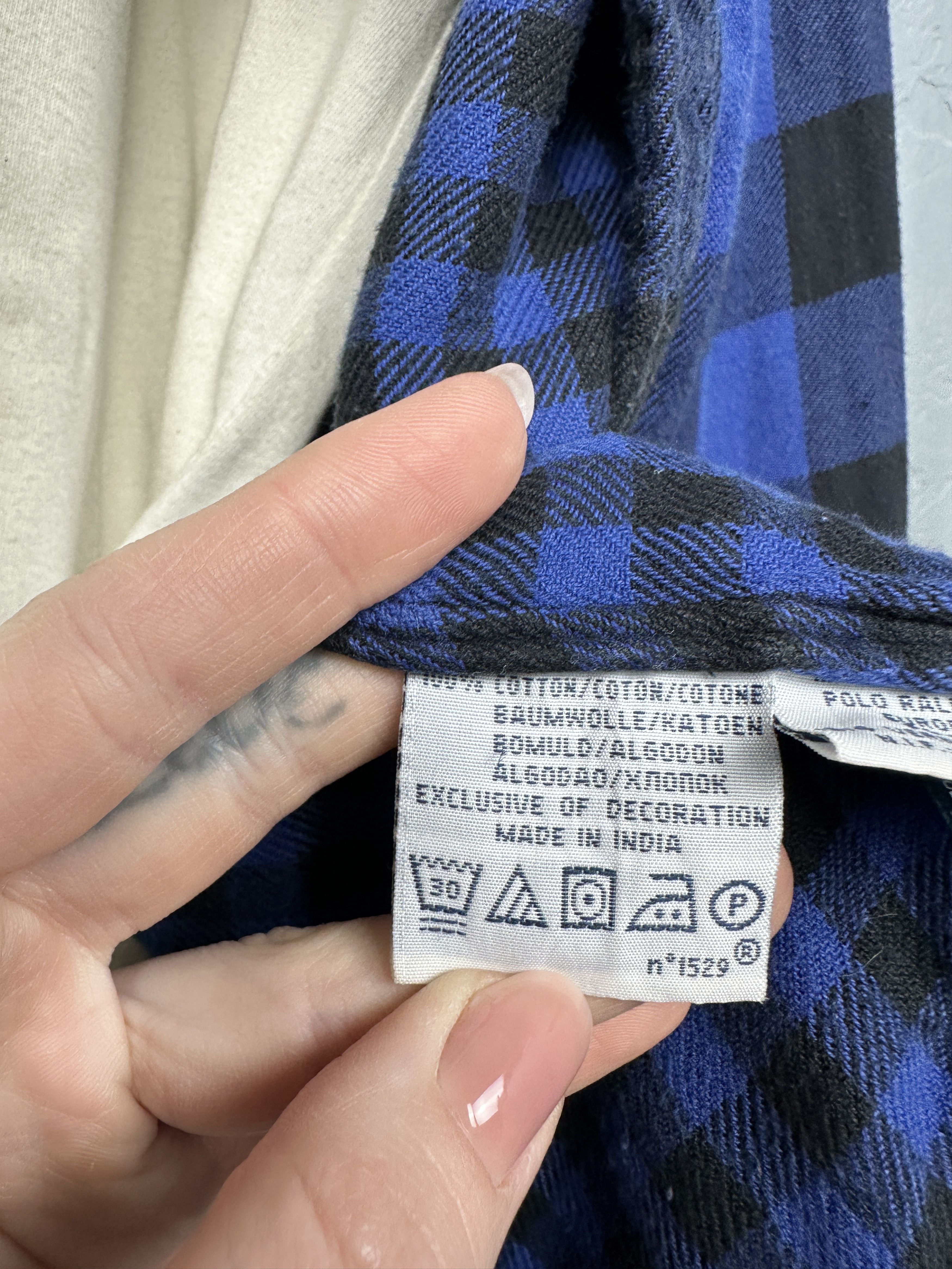 Polo Ralph Lauren Polo Ralph Lauren Vintage Mens Flannel Plaid Shirt Size US XXL / EU 58 / 5 - 4 Thumbnail