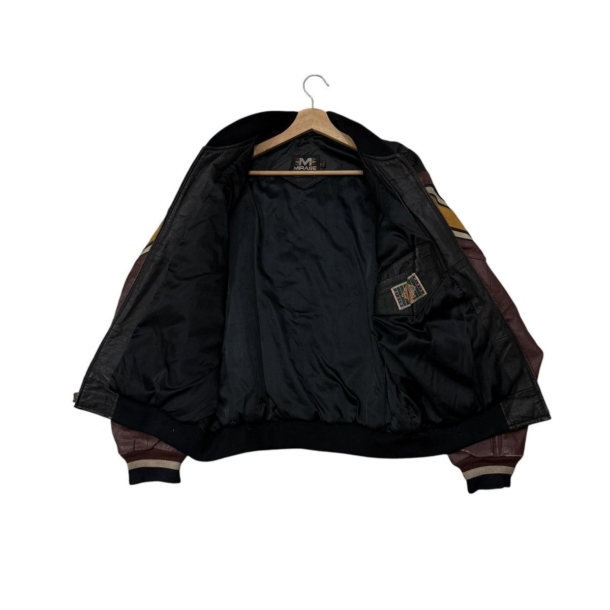 NFL Washington Redskins Zipper Leather Jacket