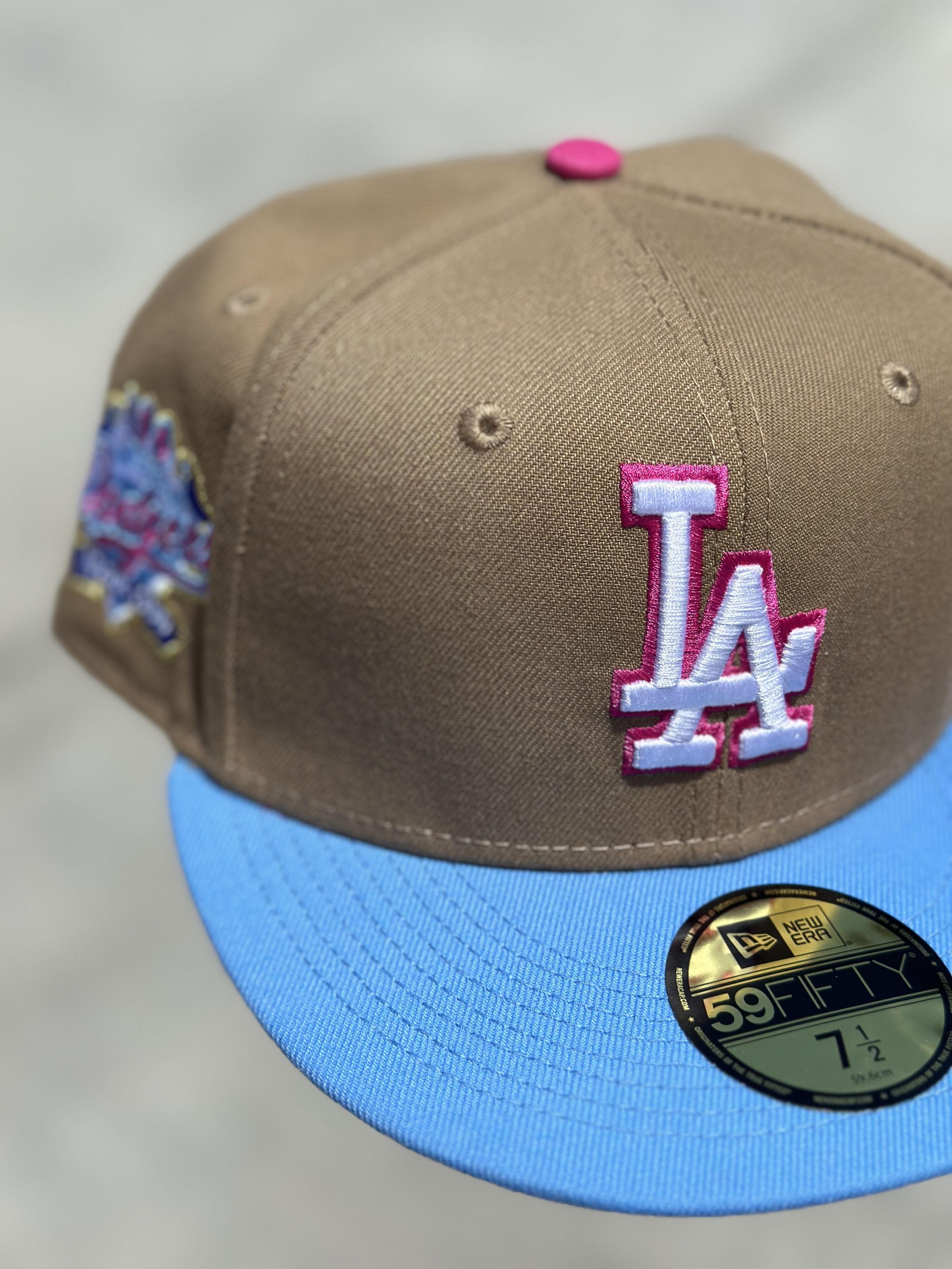 New Era 7 1/2 LA Dodgers 100th Anniversary Fitted Size ONE SIZE - 1 Thumbnail