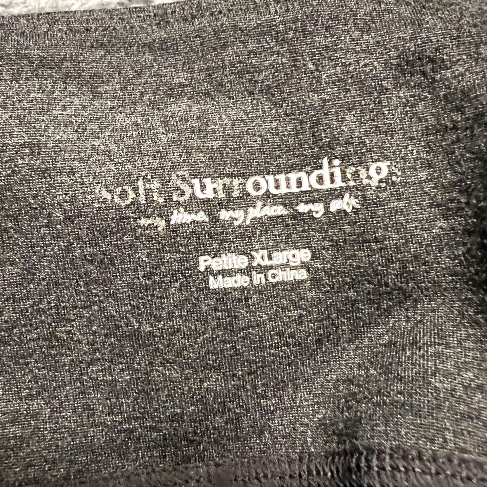 Soft Surroundings Soft Surroundings Pants Leggings Womens XL Petite Super Tech Super Slim Pocket Ankle Petite Gray PXL Women Size 40" / US 18 - 5 Thumbnail