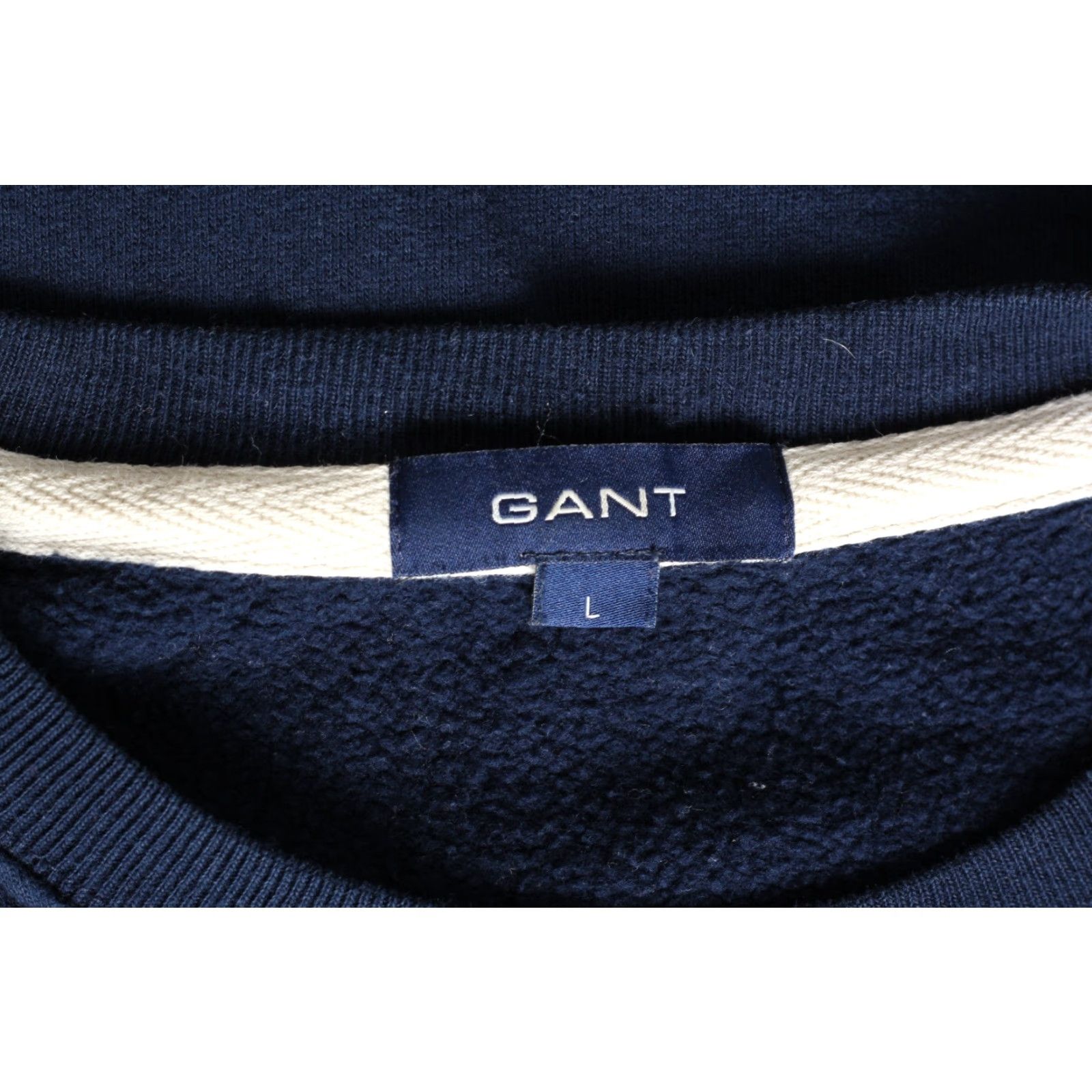 Gant GANT Crew Pullover Sweatshirt Men L Blue VR3752 Size US L / EU 52-54 / 3 - 4 Thumbnail