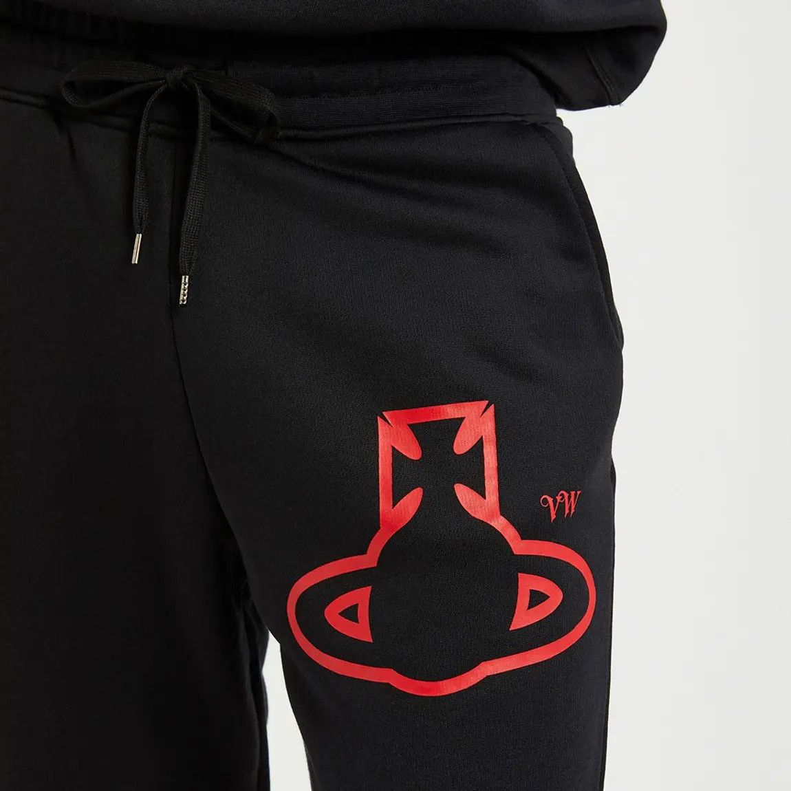 Vivienne Westwood o1y0525 Logo Jogger & Sweatpant in Black Size US 38 / EU 54 - 3 Thumbnail