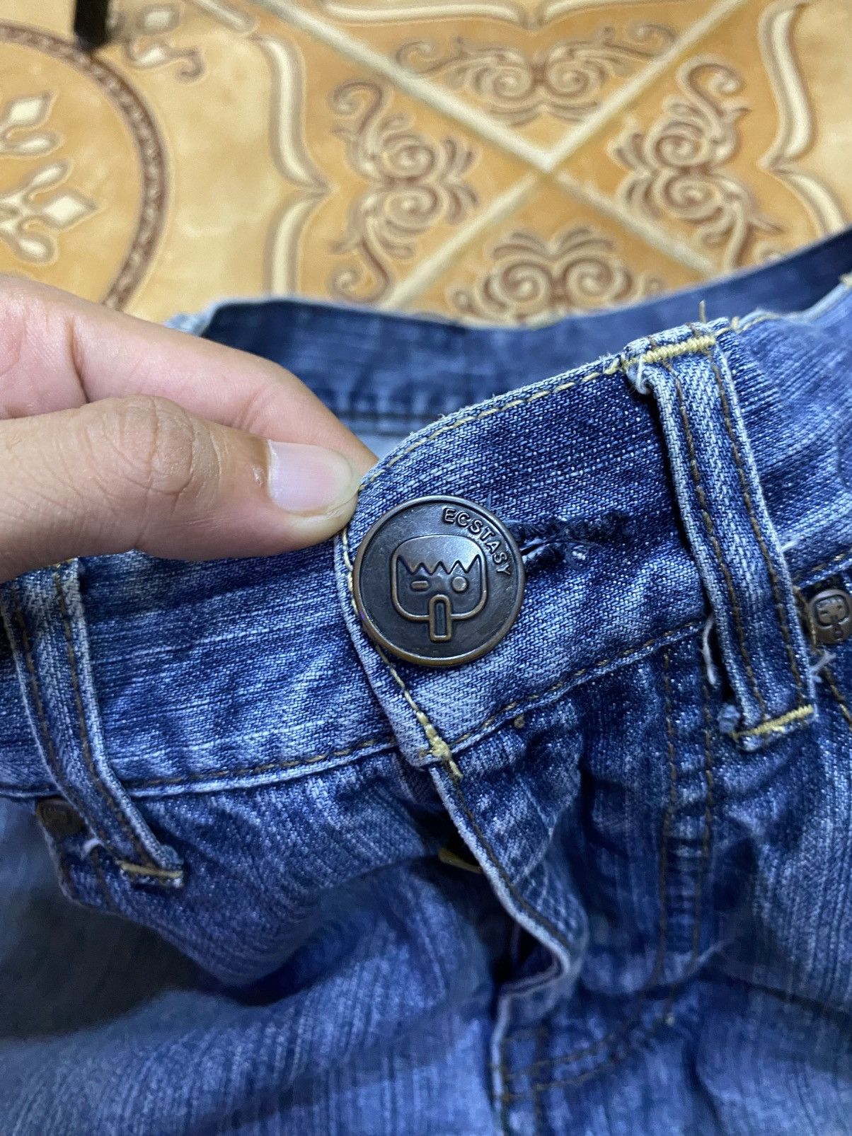 If Six Was Nine × Japanese Brand × Le Grande Bleu (L.G.B.) ECTASY Denim Y2k Style Size US 28 / EU 44 - 5 Thumbnail