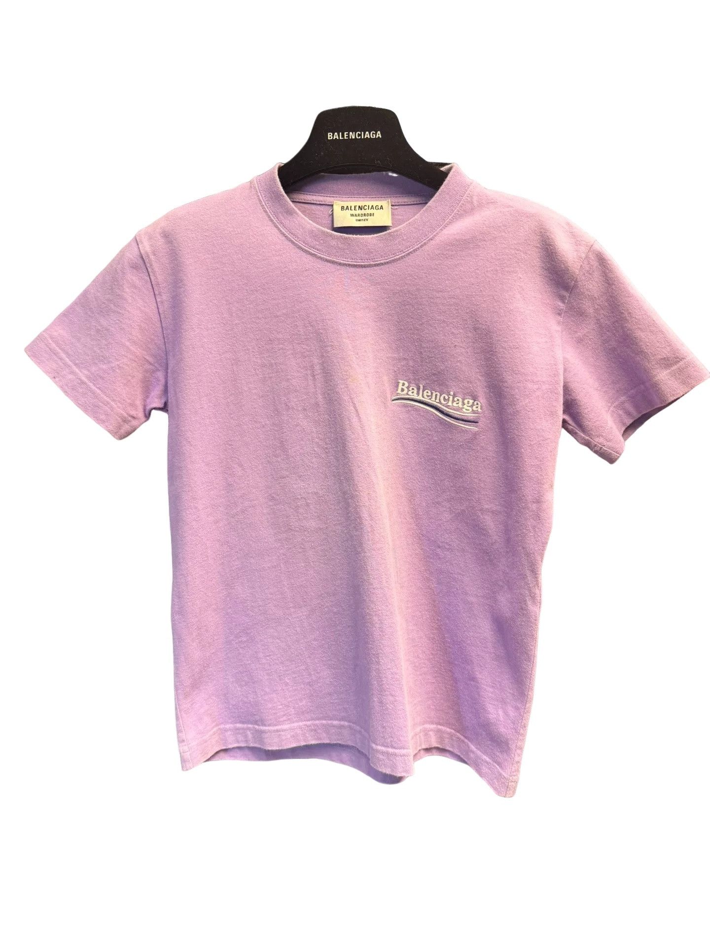 Balenciaga Balenciaga Wave Logo T-Shirt Size M Size US M / EU 48-50 / 2 - 1 Thumbnail