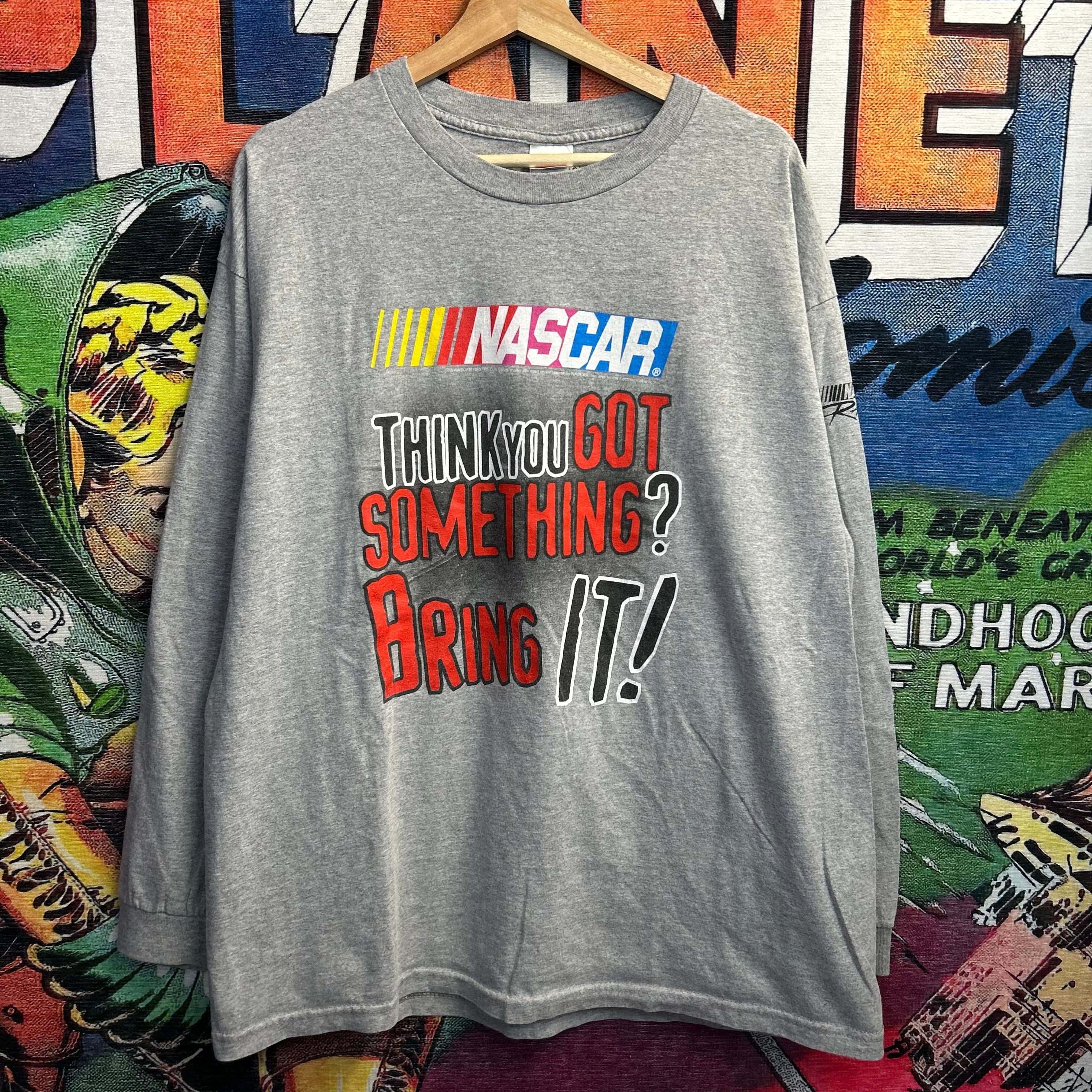 Y2K NASCAR BRING IT LongSleeve Tee Size XL