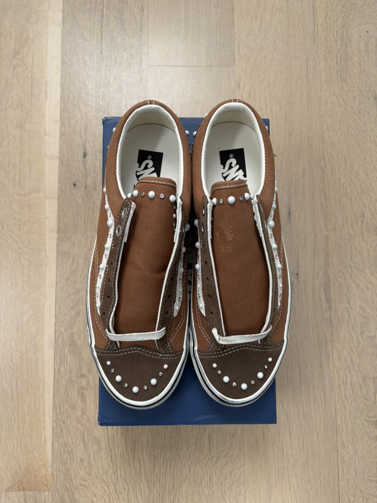 Vans Vans Old Skool 36 LX Pearlized Pack Vintage Cocoa Brown Size US 9.5 / EU 42-43 - 5 Thumbnail