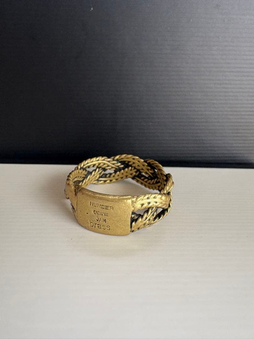 Number (N)ine Archive Braided Logo Ring Size ONE SIZE - 1 Thumbnail