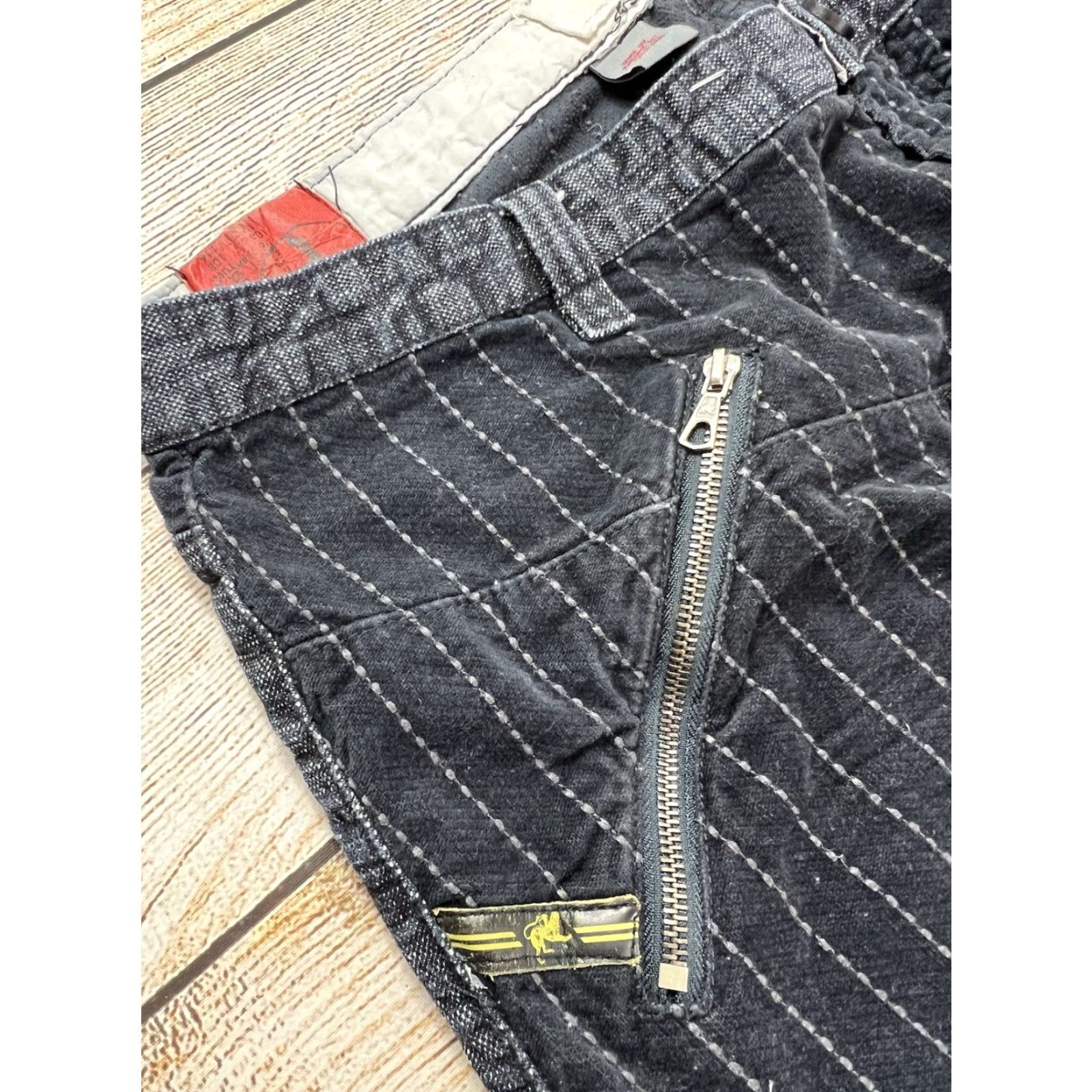 Parasuco Mens Parasuco Jeans Black Denim Baggy Inseam 30 in 42x30 Regular Size US 42 / EU 58 - 5 Thumbnail