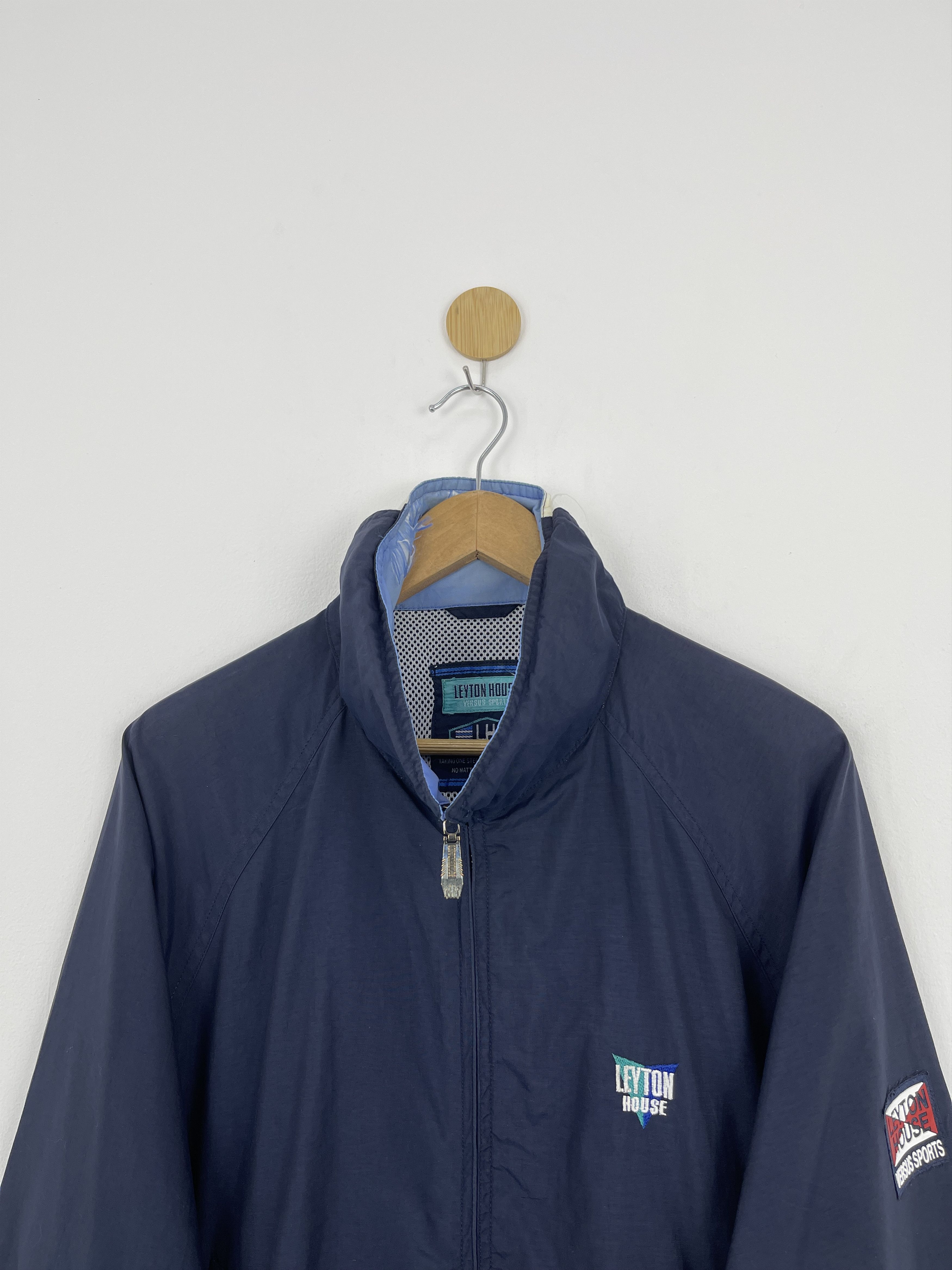 Japanese Brand Vintage Leyton House Zipper Light Jacket JA0022 Size US M / EU 48-50 / 2 - 3 Thumbnail