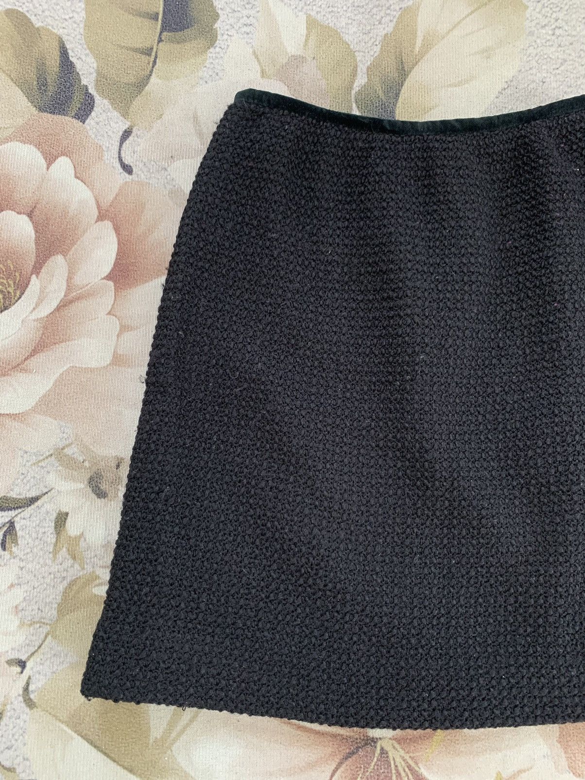 Balenciaga La Mode Balenciaga Blend Wool Skirt Made in Japan Size 24" / US 00 / IT 34 - 3 Thumbnail
