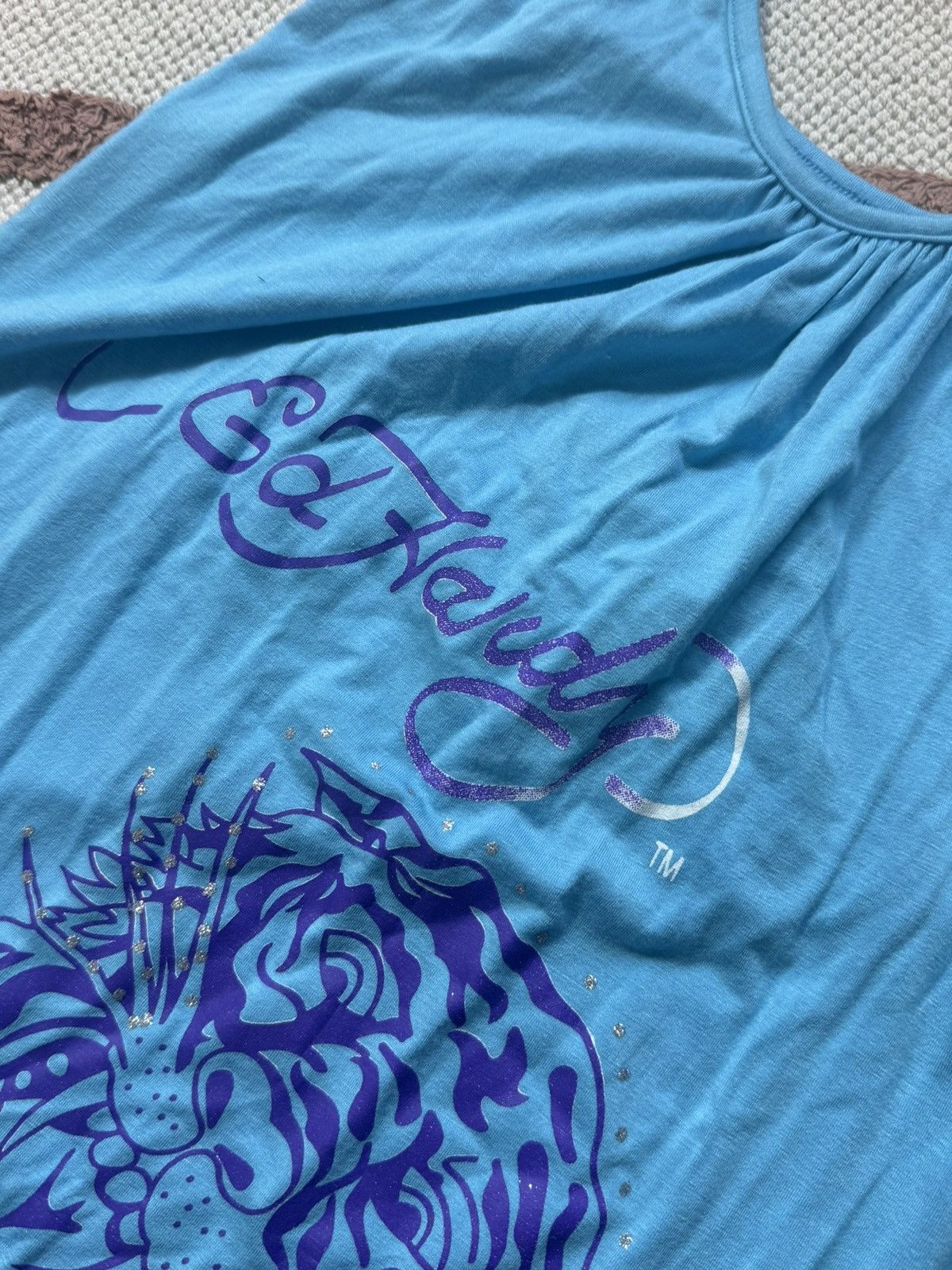 Ed Hardy VINTAGE ED HARDY 2000s MINI DRESS Size S / US 4 / IT 40 - 4 Thumbnail