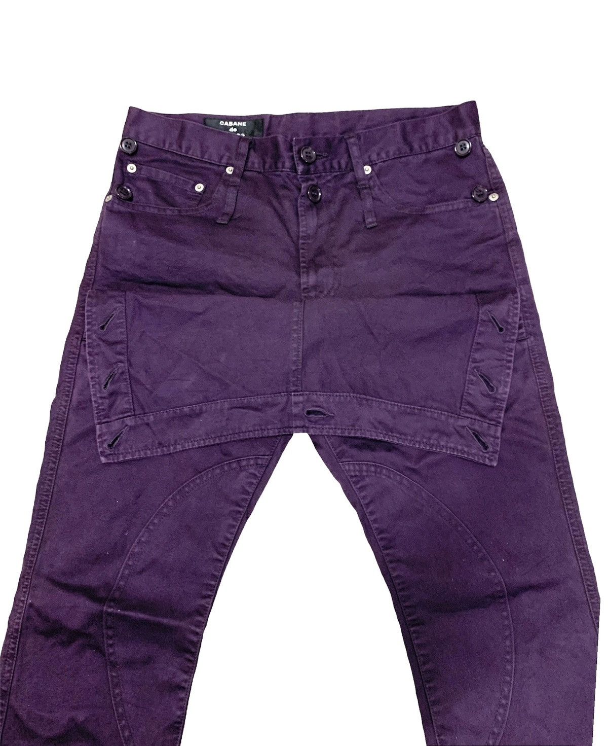 CABANE de ZUCCa × Issey Miyake × Zucca Issey miyake casual pants Size US 30 / EU 46 - 13 Thumbnail