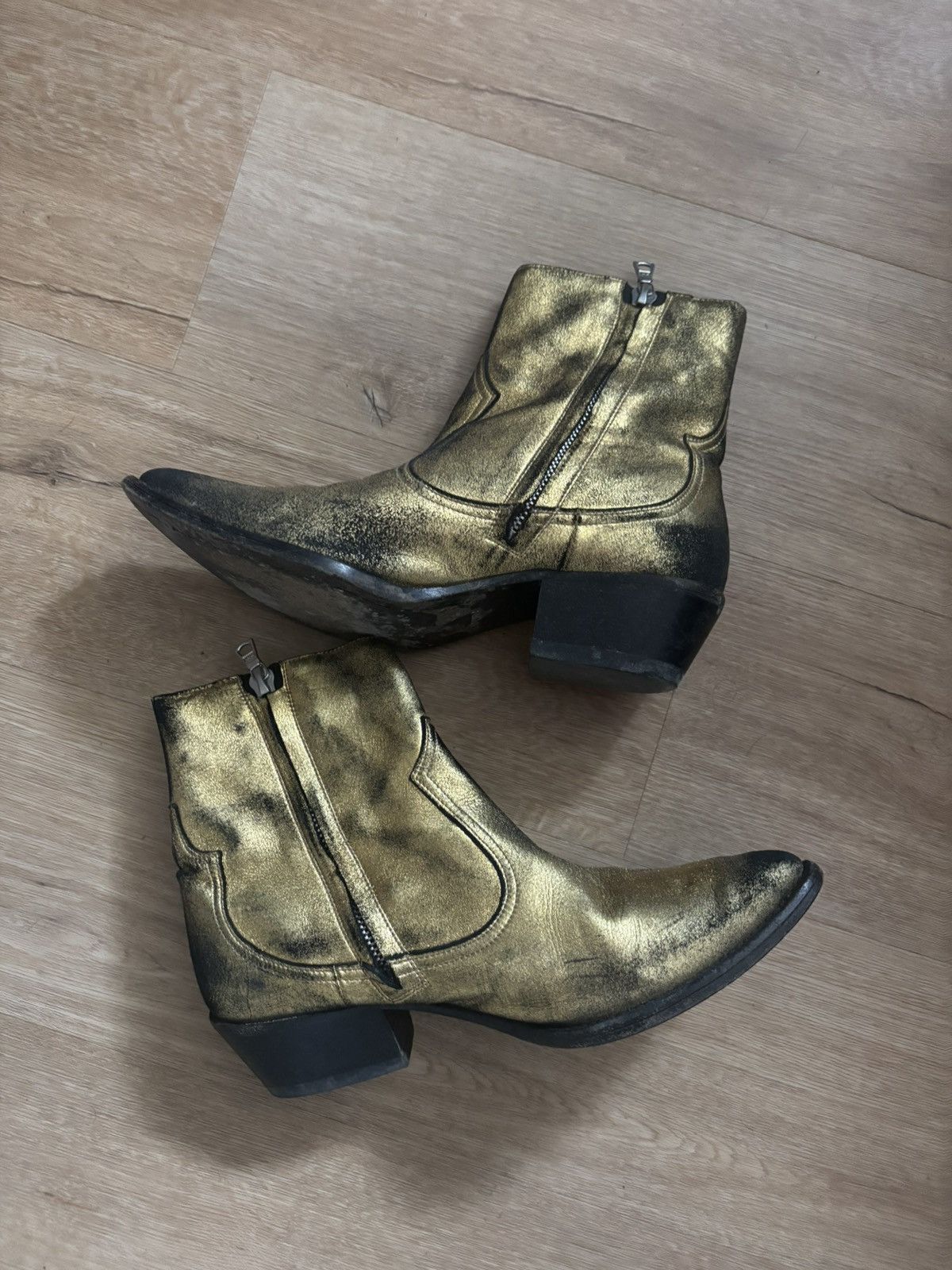 Amiri Aimir Western Boots Size US 10 / EU 43 - 2 Thumbnail