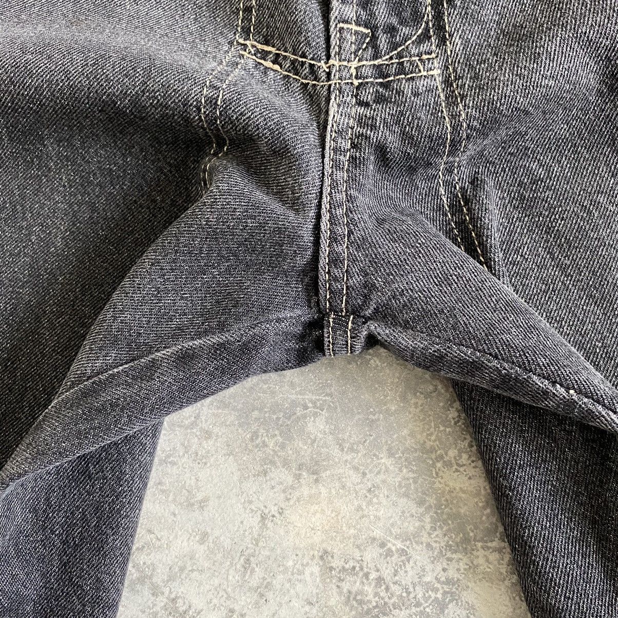 Marithe + Francois Girbaud 2000’s MFG Relaxed Fit Ash Grey Work Denim Jeans Size US 32 / EU 48 - 11 Thumbnail