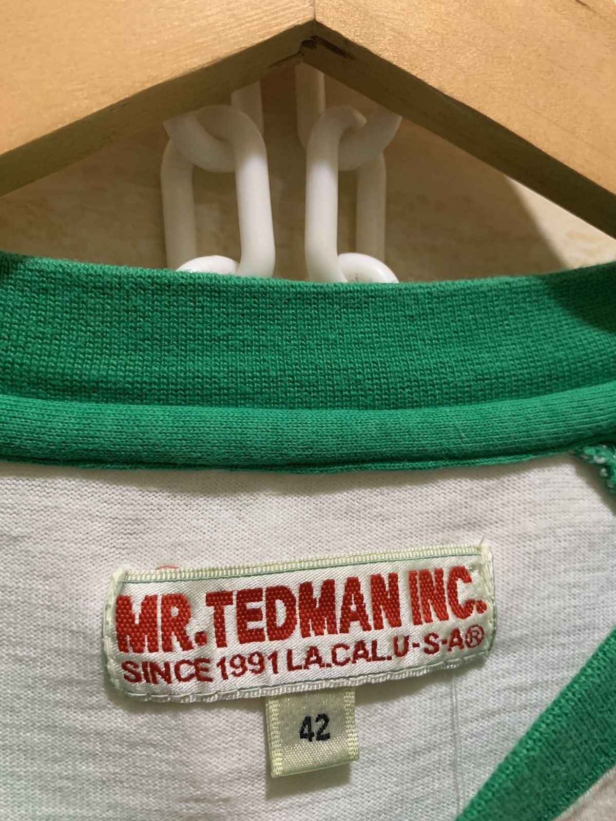 Japanese Brand rare vintage 1991 ted smils tedman ted company raglan shirt Size US M / EU 48-50 / 2 - 3 Thumbnail
