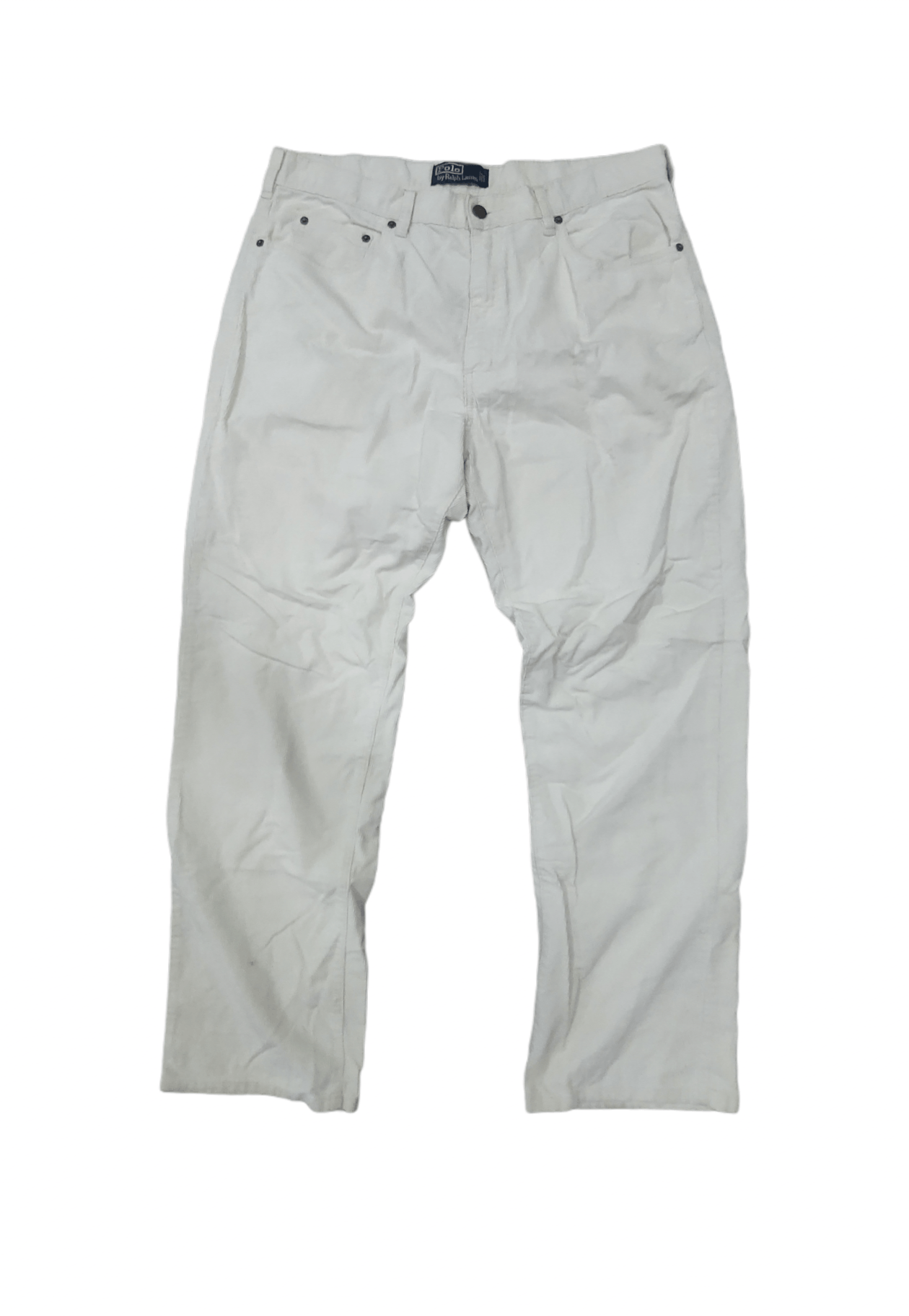 Polo Ralph Lauren × Vintage Wide Leg 🔥 Polo Ralph Lauren White Pant Size US 36 / EU 52 - 1 Thumbnail