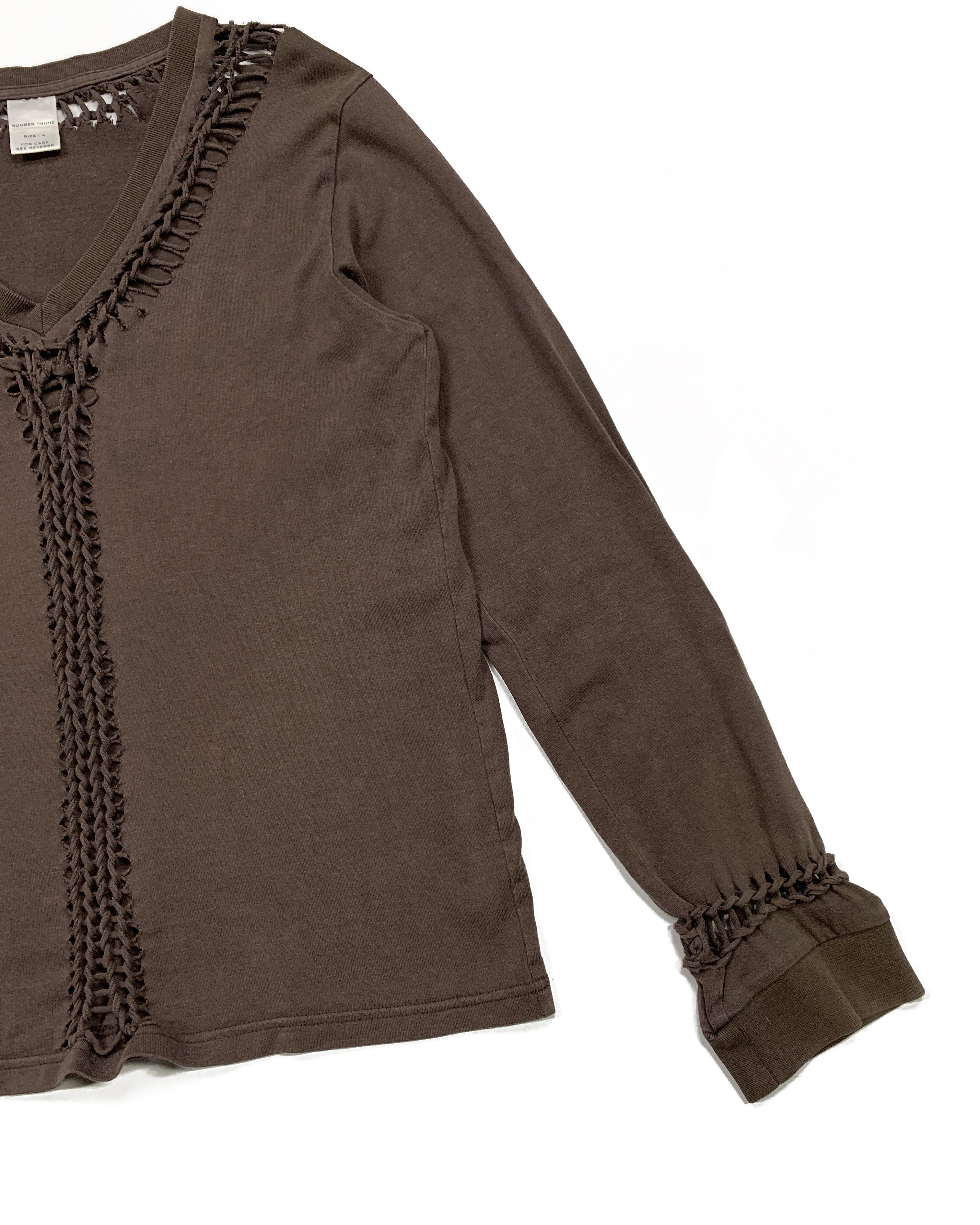 Number (N)ine (sz 4) 2002 Braided Shirt Size US M / EU 48-50 / 2 - 4 Thumbnail