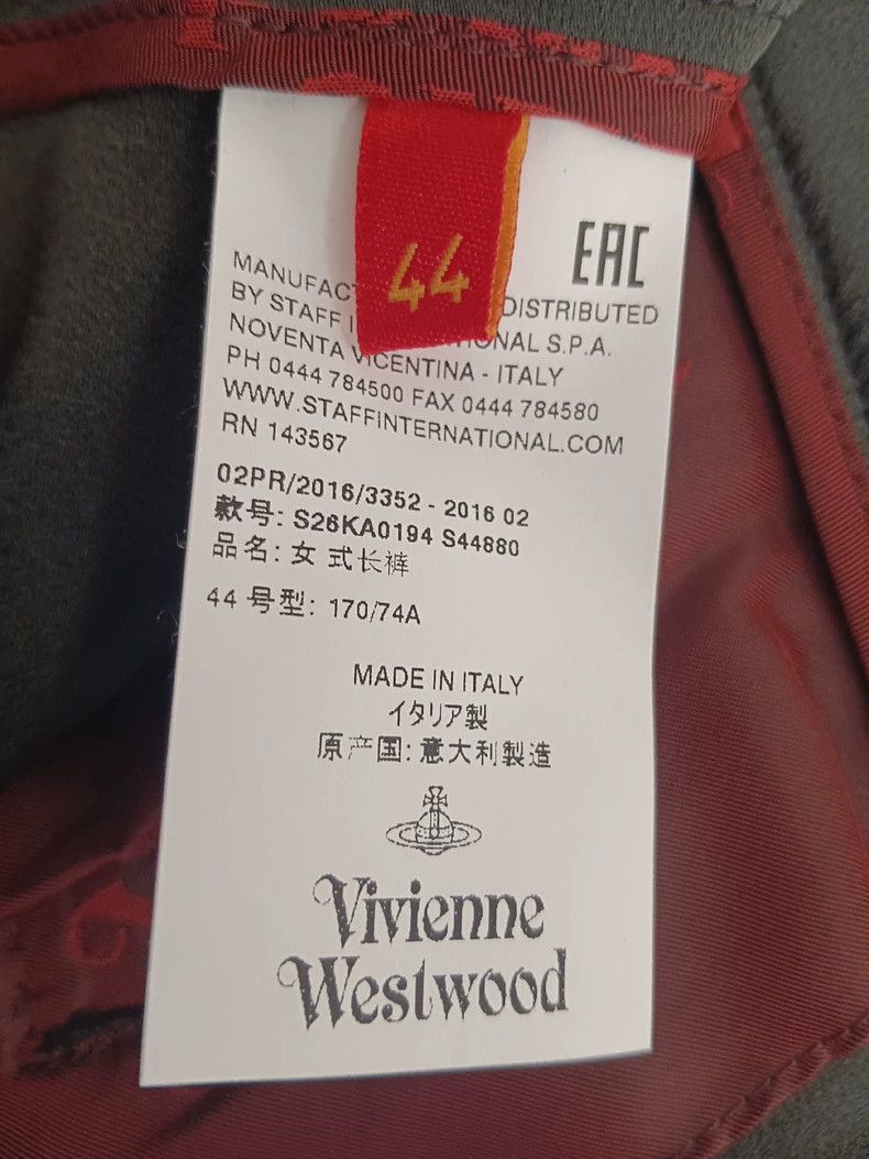 Vivienne Westwood Vivienne Westwood Lady trousers Size 26" / US 2 / IT 38 - 7 Thumbnail